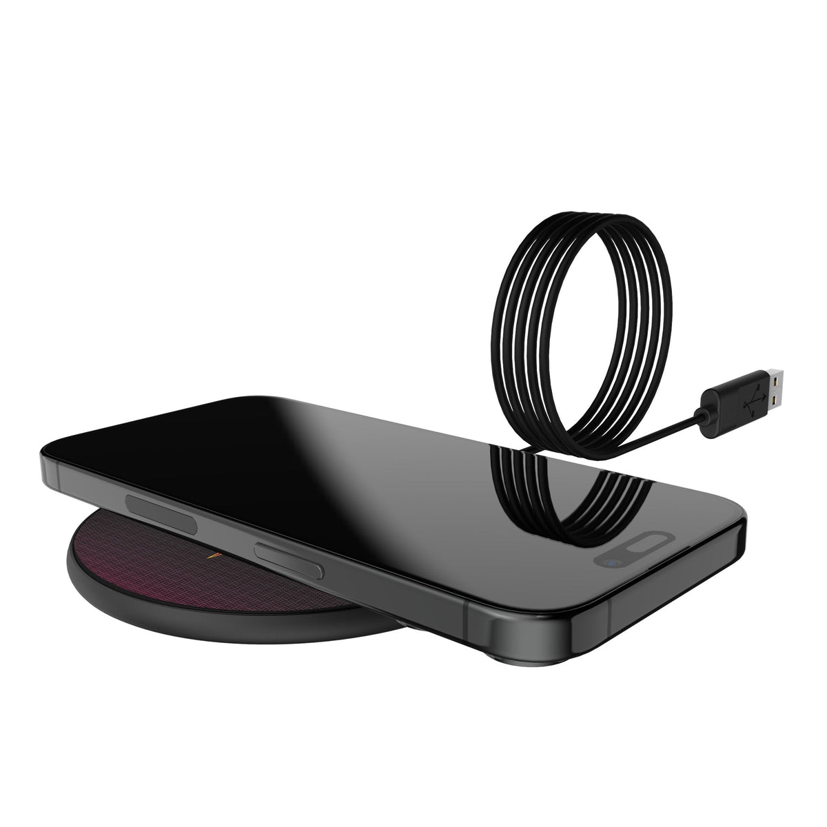 Arizona State University Sun Devils Linen 15-Watt Wireless Charger 5