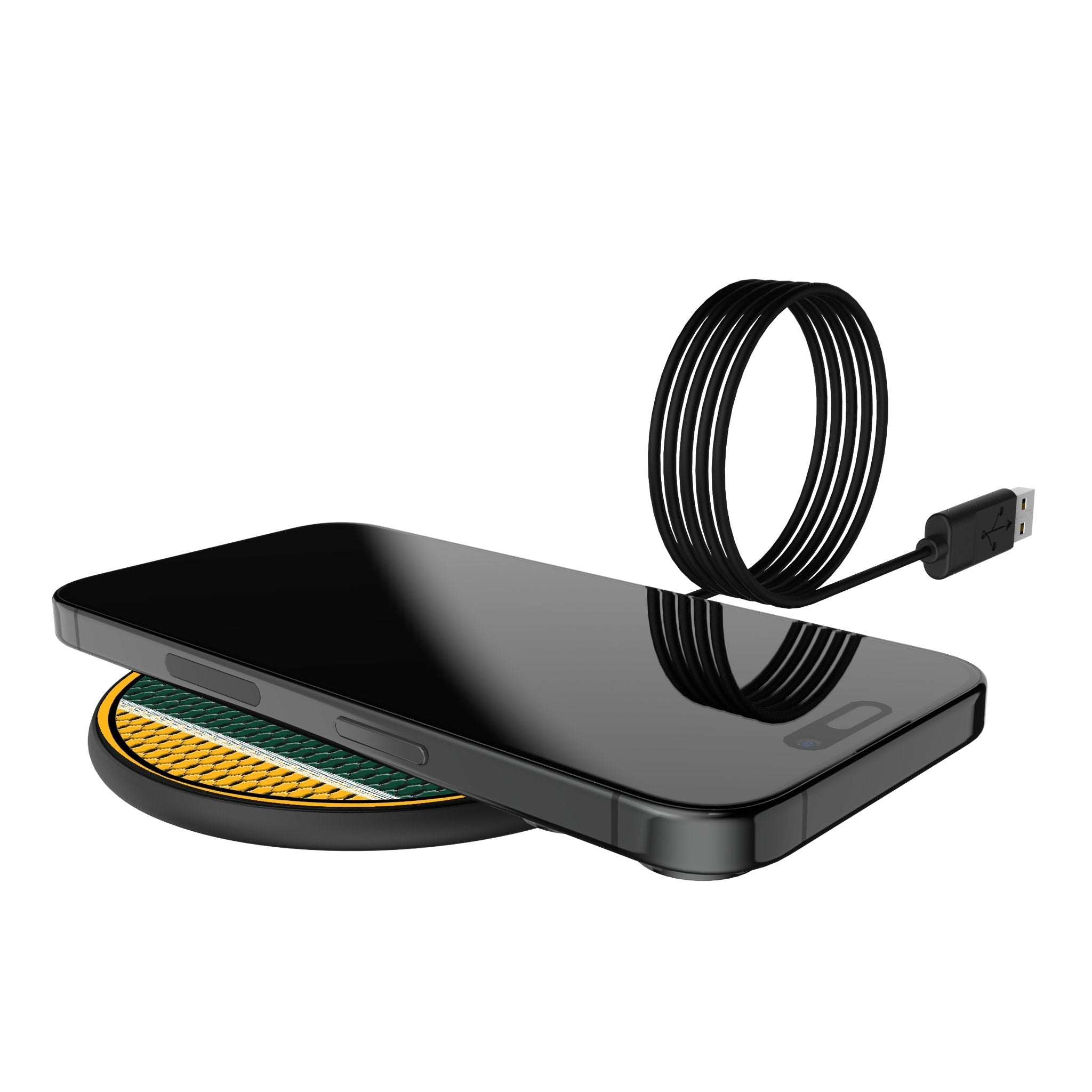 Baylor University Bears Mesh 15-Watt Wireless Charger 5