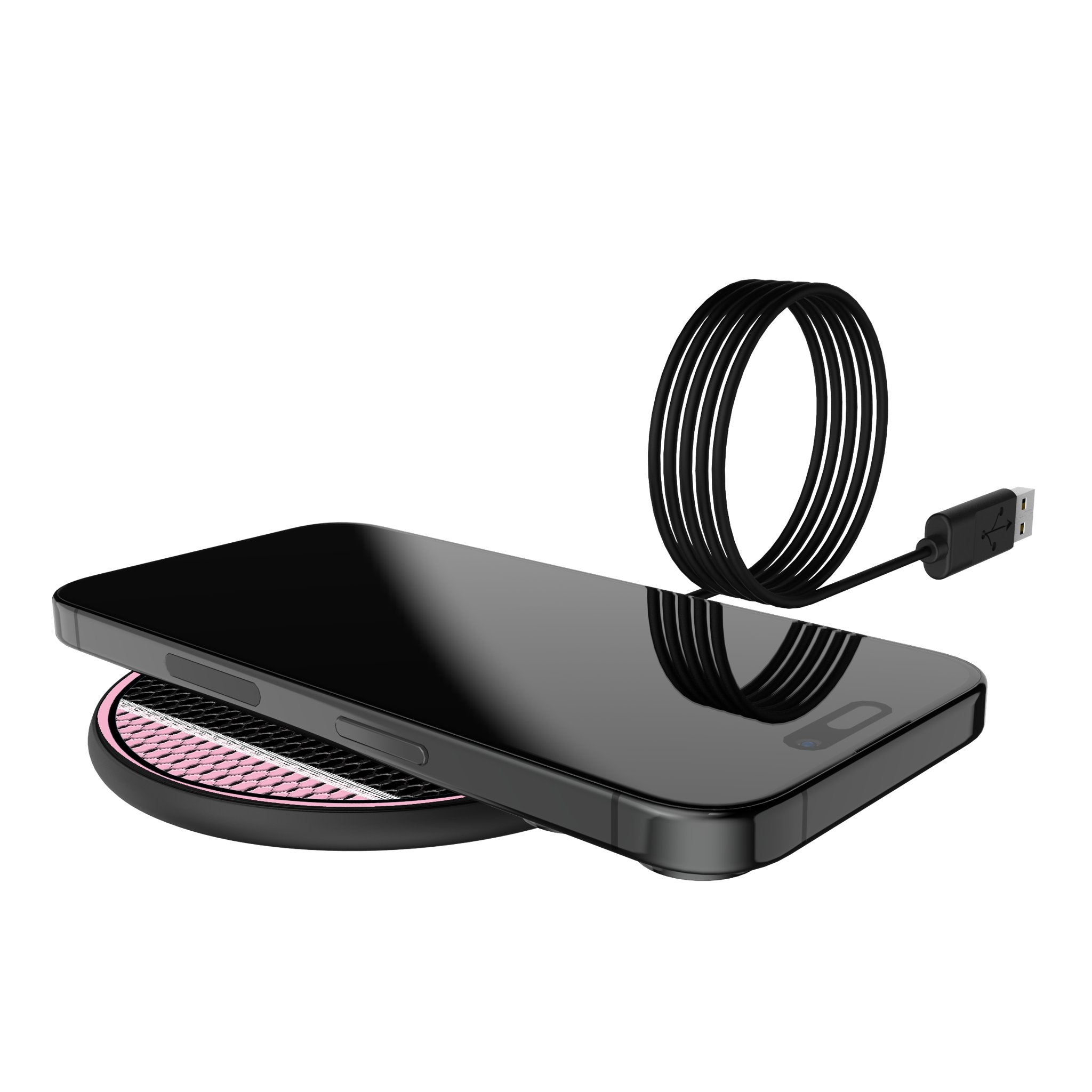 Inter Miami CF Mesh 15-Watt Wireless Charger 5