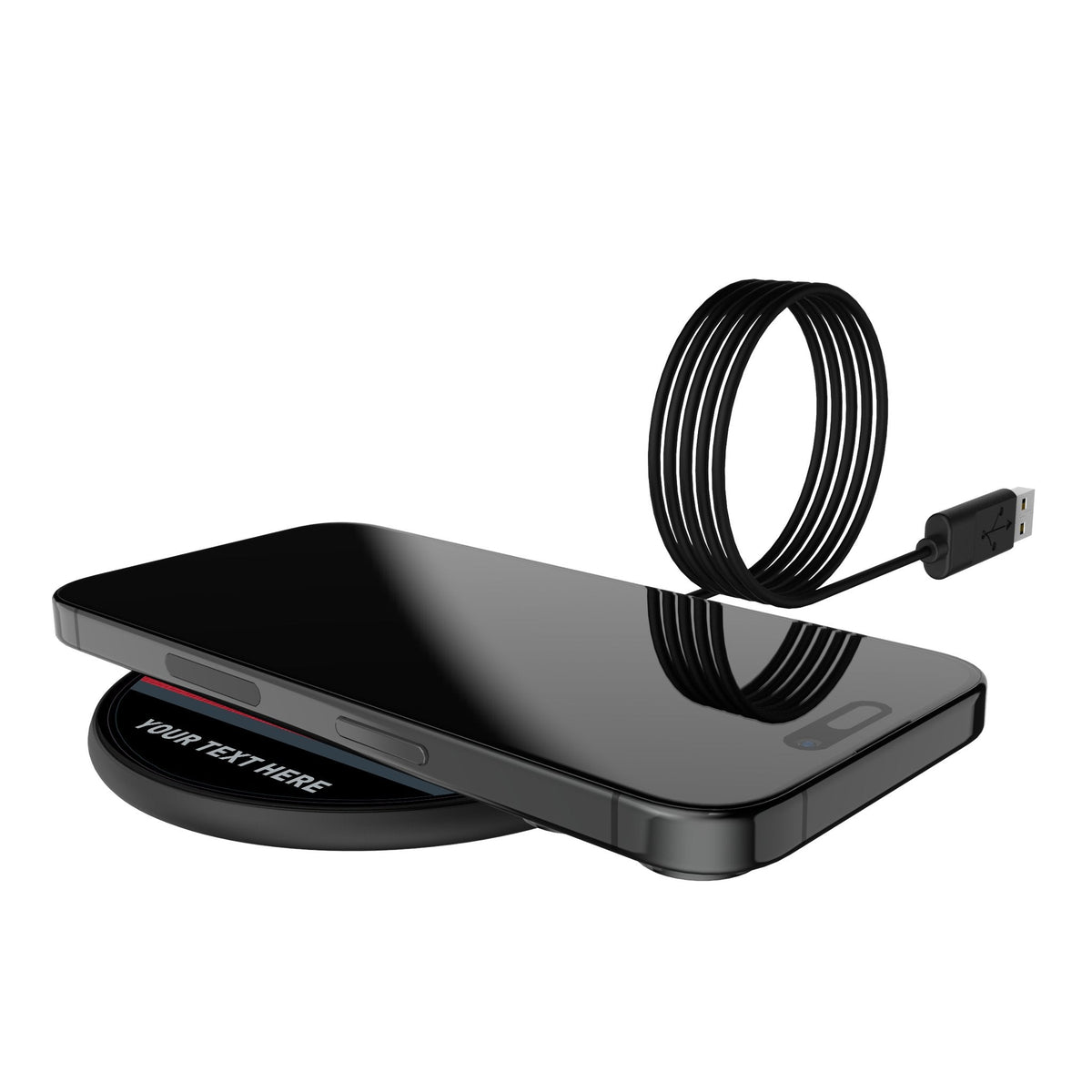 Toronto FC Personalized Endzone Solid 15-Watt Wireless Charger 5