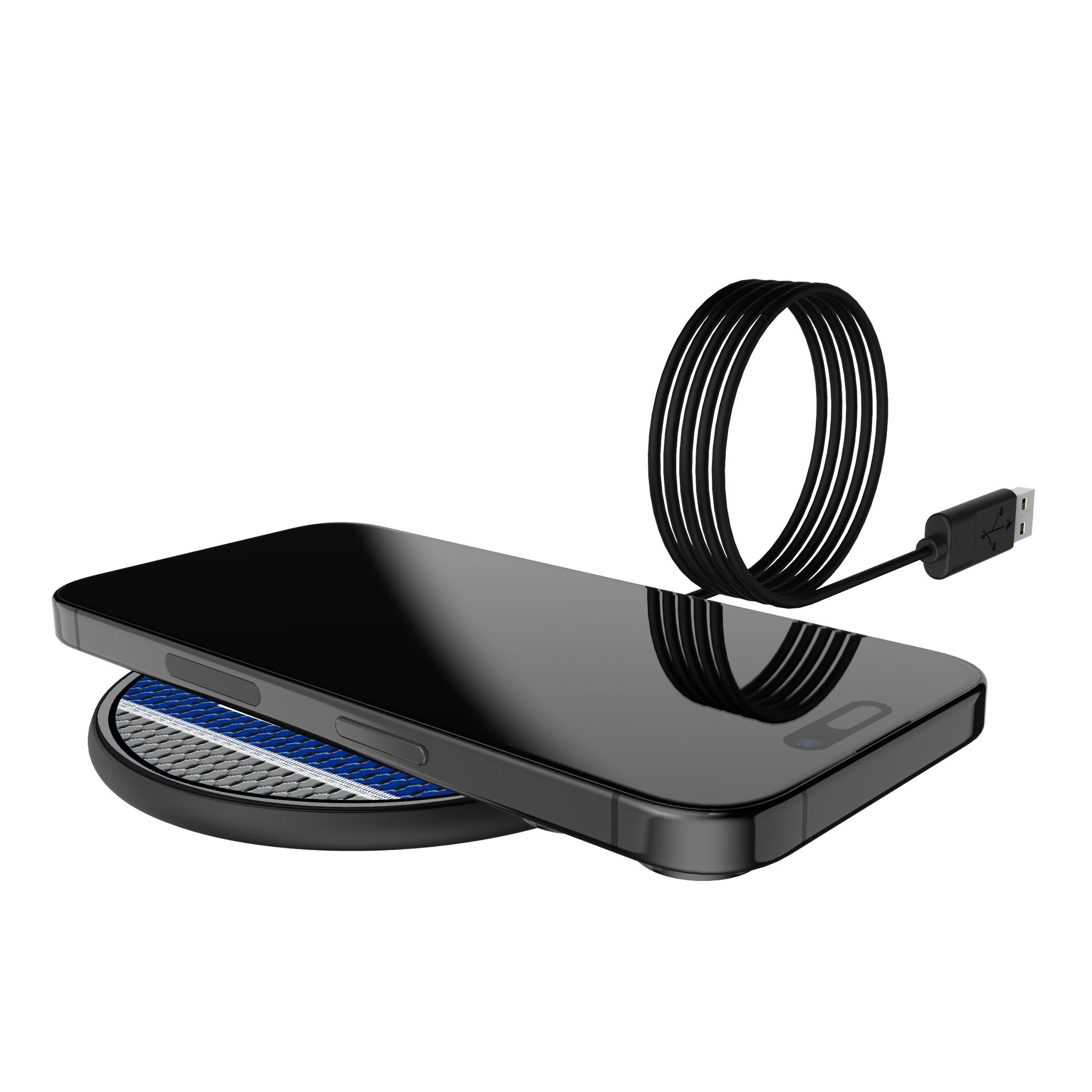 University of Memphis Tigers Mesh 15-Watt Wireless Charger 5