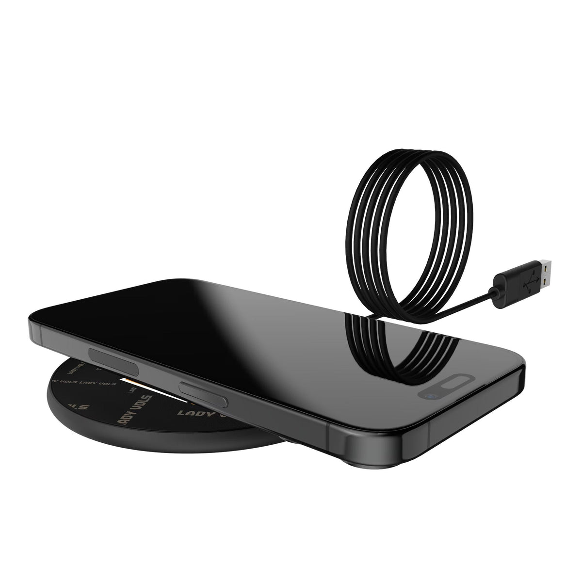 University of Tennessee Volunteers Quadtile 15-Watt Wireless Charger 3
