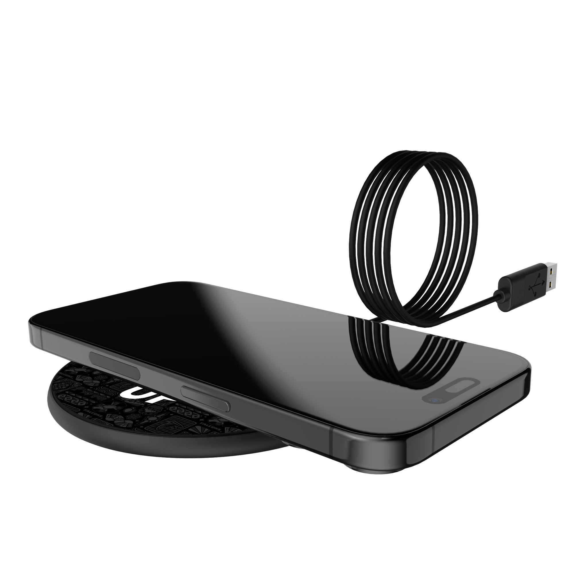 Atlanta Falcons 2024 Illustrated Limited Edition 15-Watt Wireless Charger 5