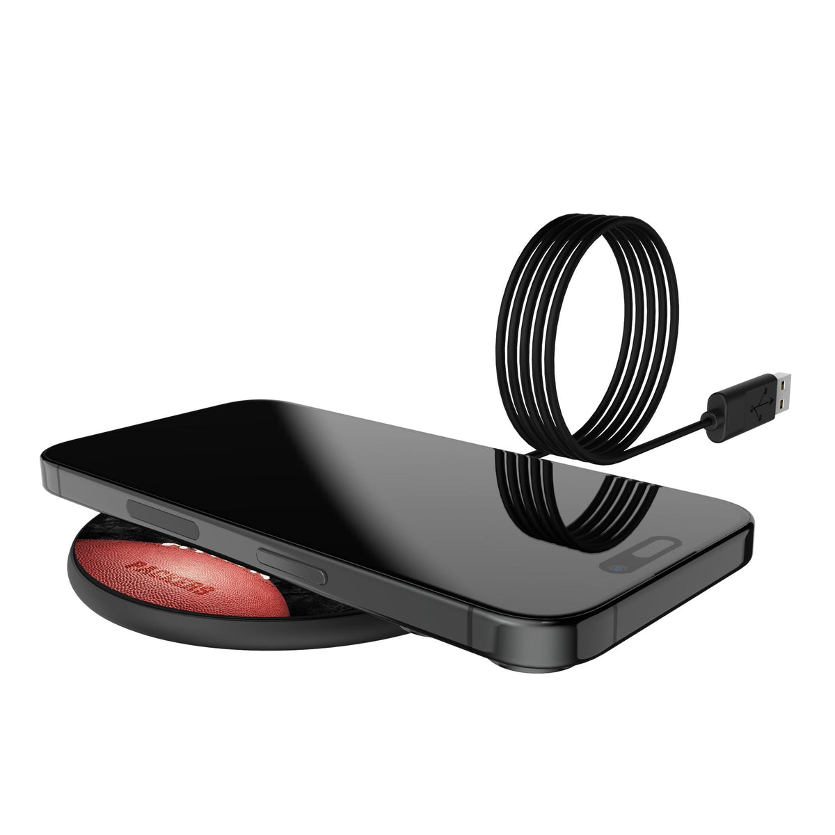Green Bay Packers Historic Collection Legendary 15-Watt Wireless Charger 5
