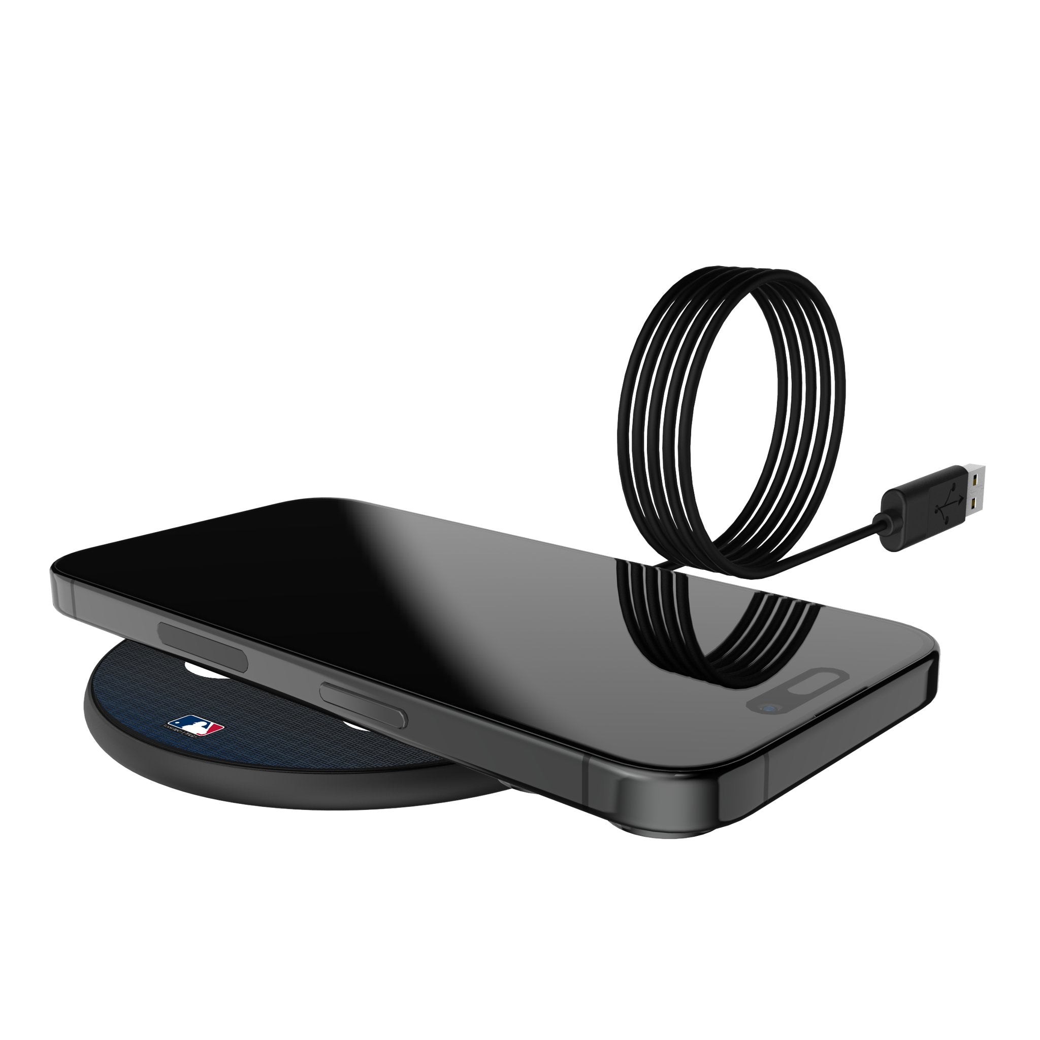 Atlanta Braves Linen 15-Watt Wireless Charger 5