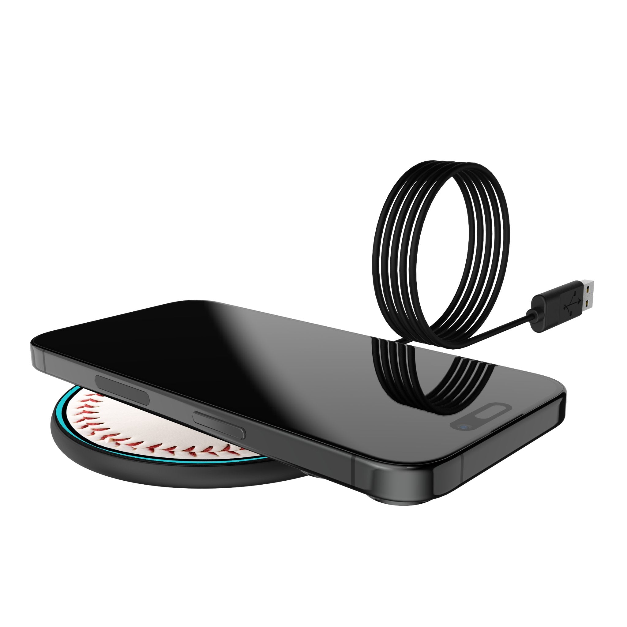 Arizona Diamondbacks Baseball 15-Watt Wireless Charger 5