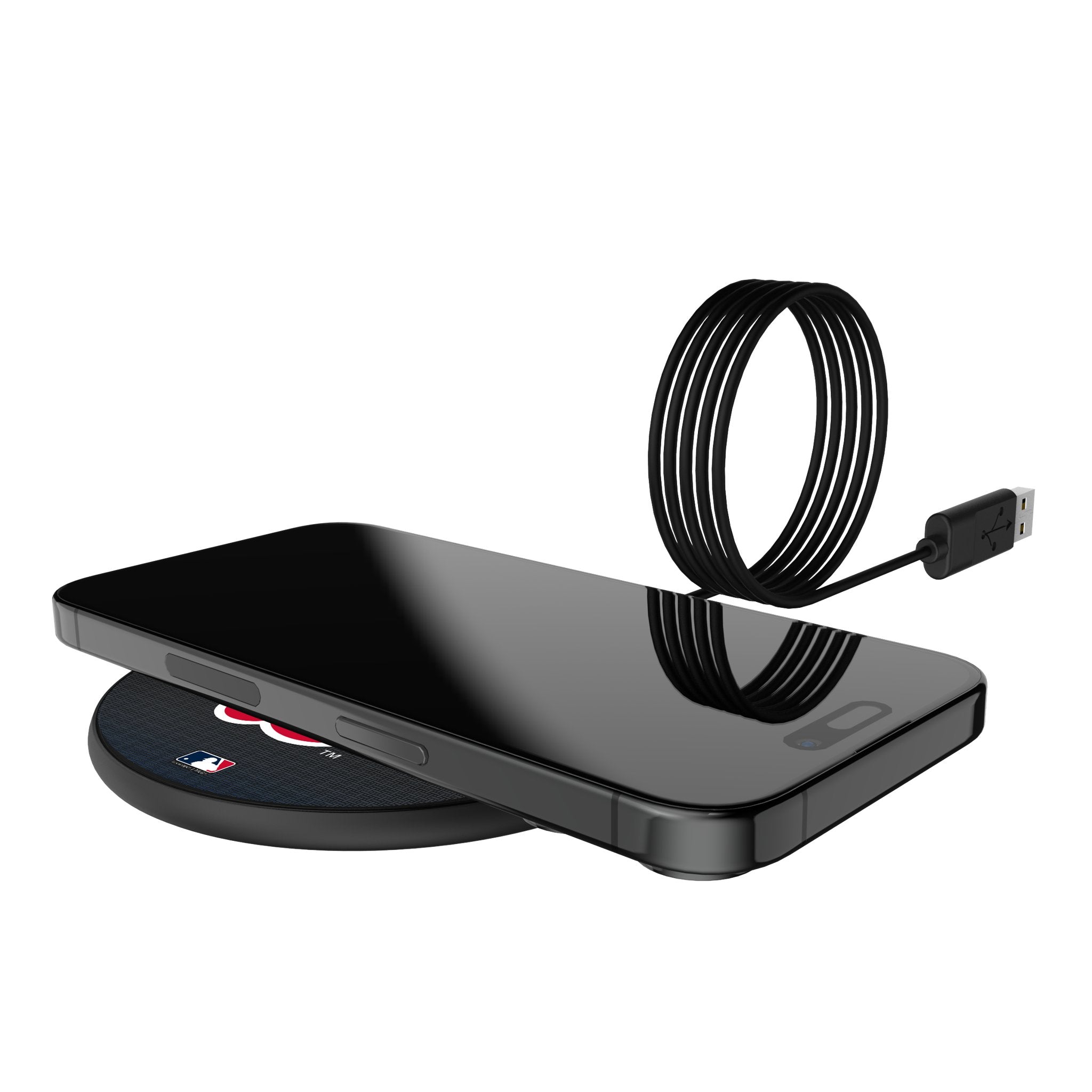 Boston Red Sox Linen 15-Watt Wireless Charger 5
