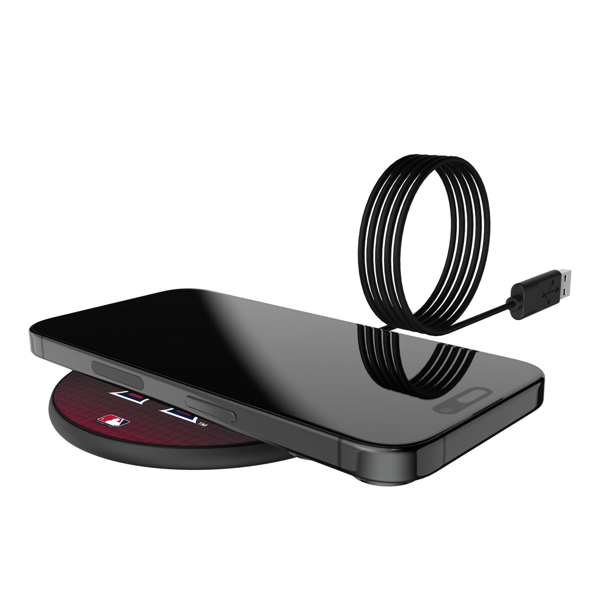Los Angeles Angels Linen 15-Watt Wireless Charger 5