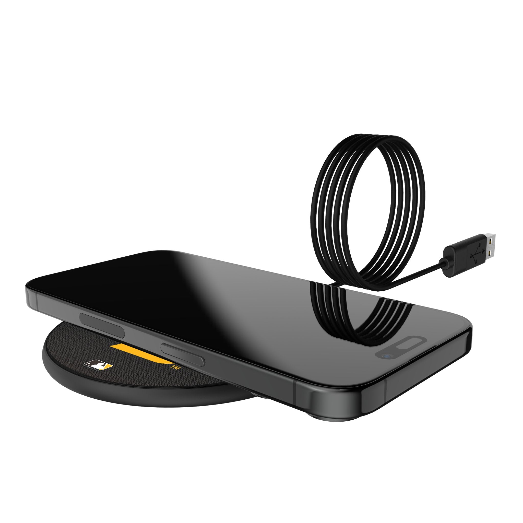 San Diego Padres Linen 15-Watt Wireless Charger 5