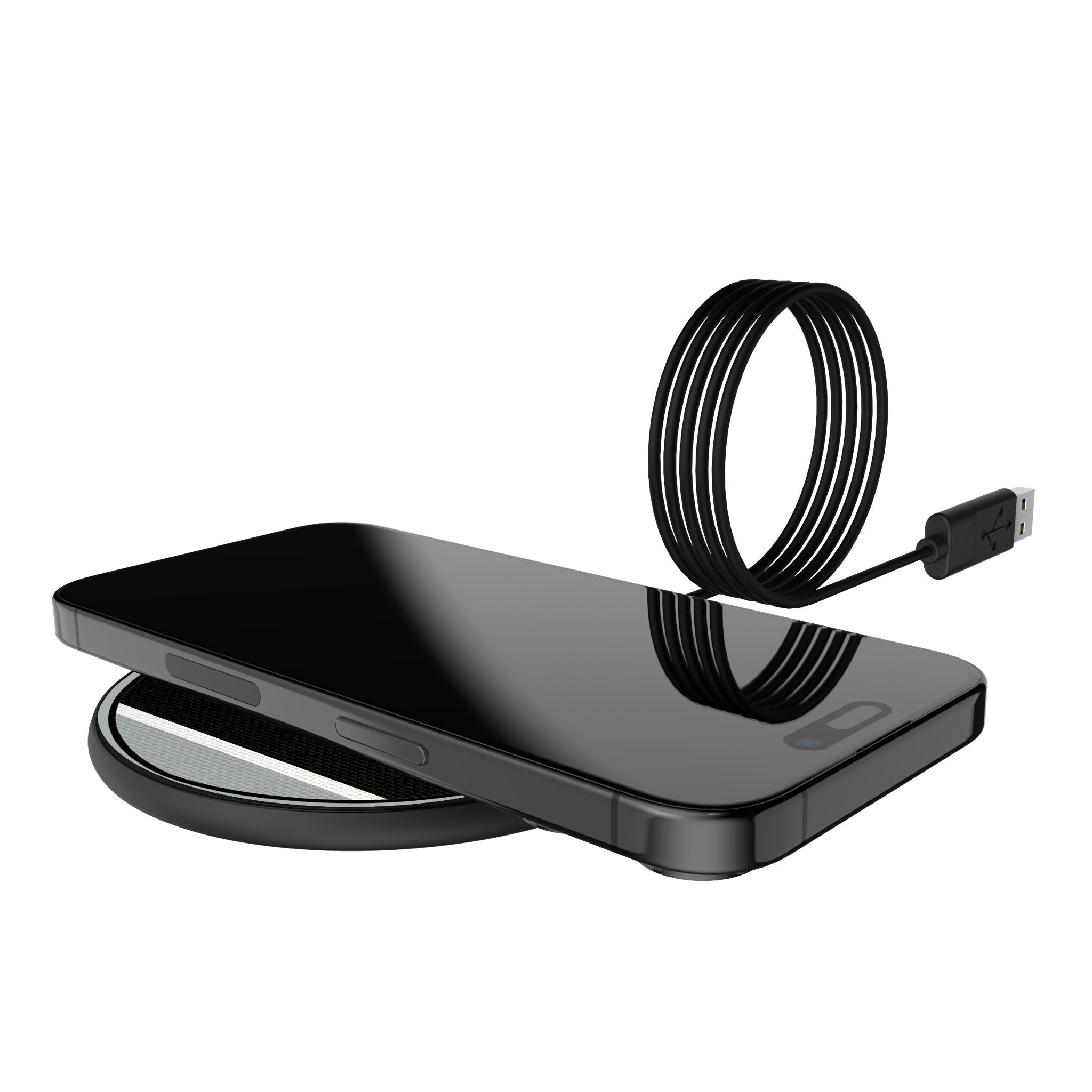 Las Vegas Raiders Stripe 15-Watt Wireless Charger 5