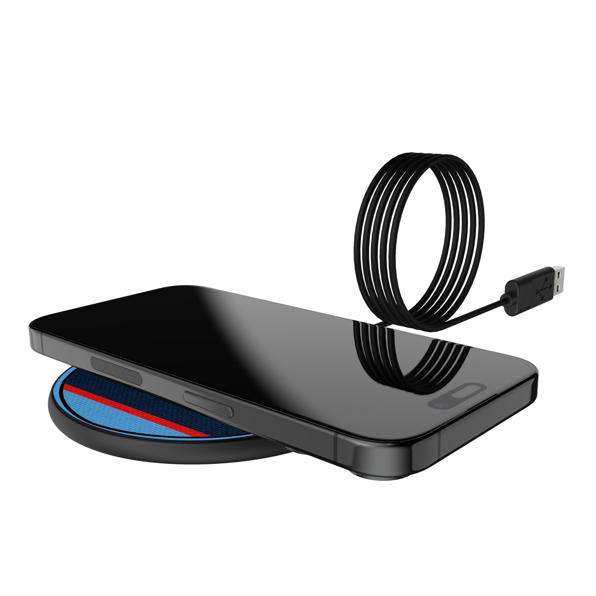 Tennessee Titans Stripe 15-Watt Wireless Charger 5