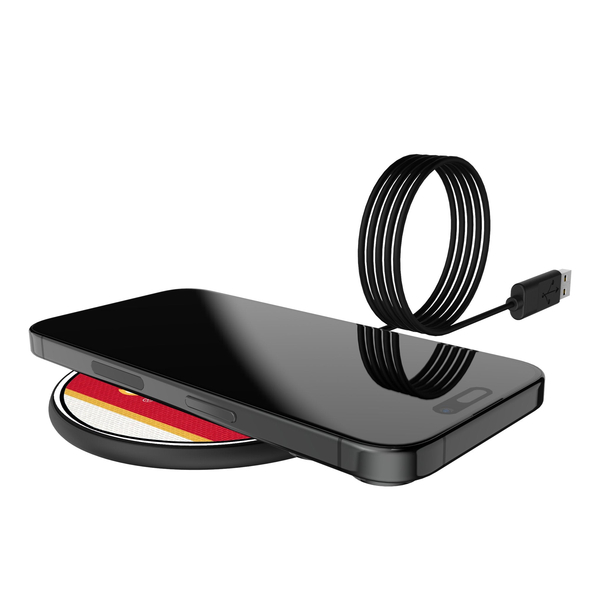 Calgary Flames Stripe 15-Watt Wireless Charger 5
