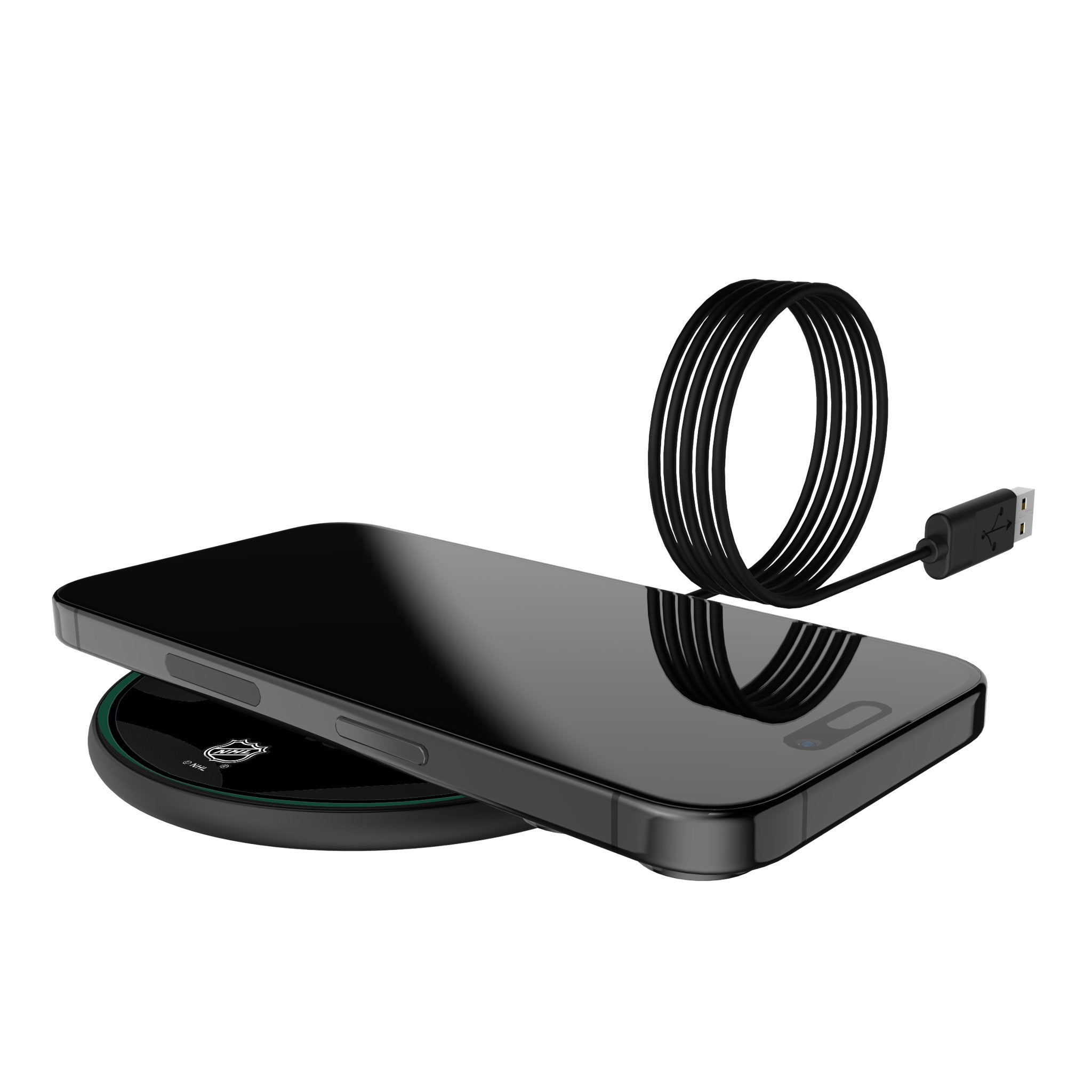 Minnesota Wild Monocolor Tilt 15-Watt Wireless Charger 5