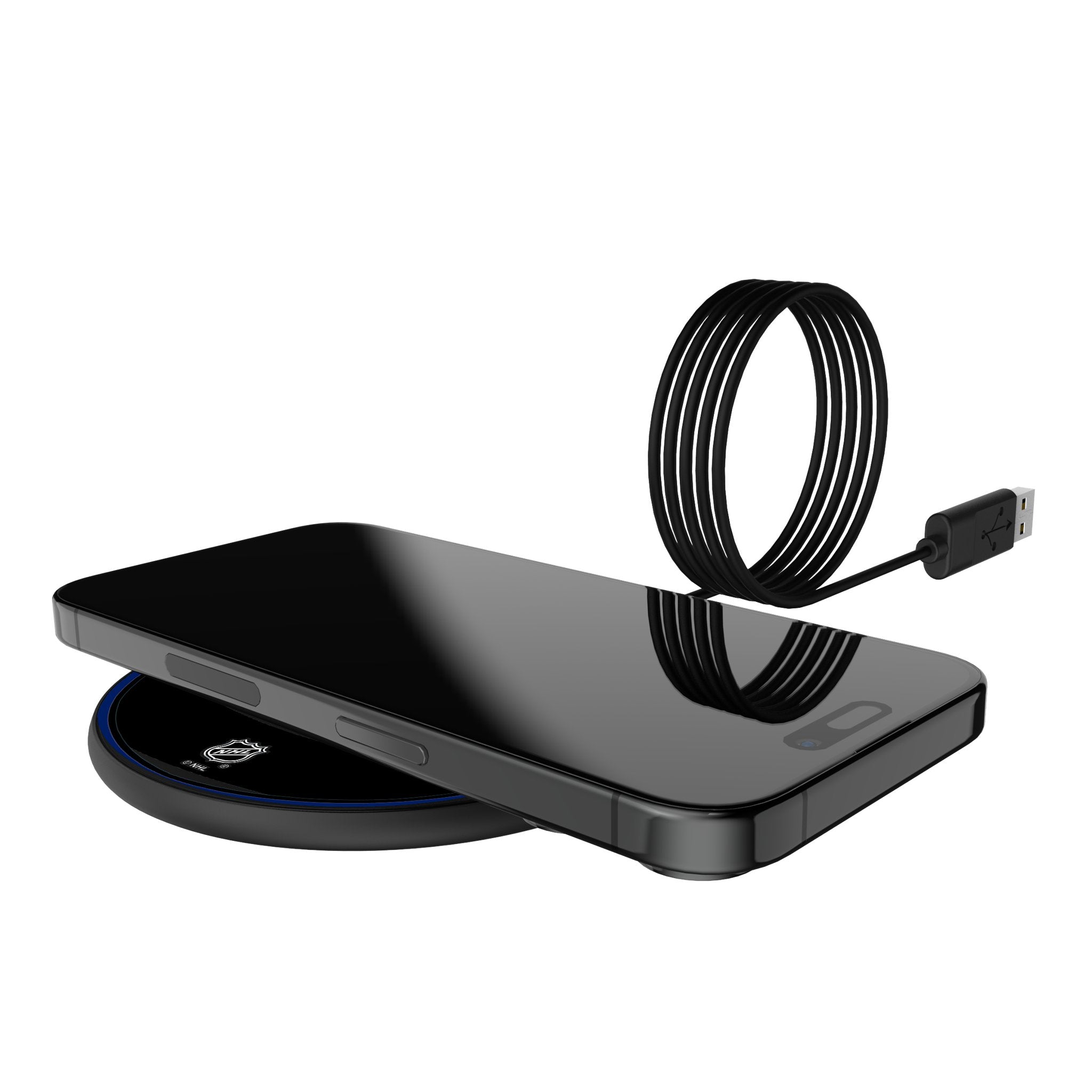 Montreal Canadiens Monocolor Tilt 15-Watt Wireless Charger 5