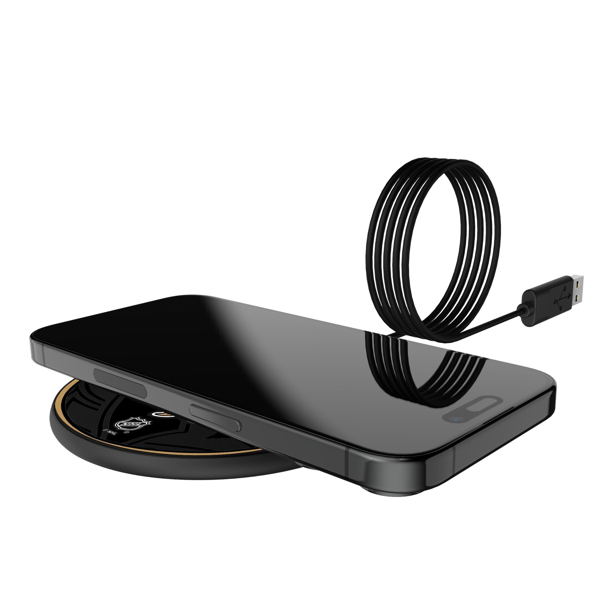 Ottawa Senators Monocolor Tilt 15-Watt Wireless Charger 5