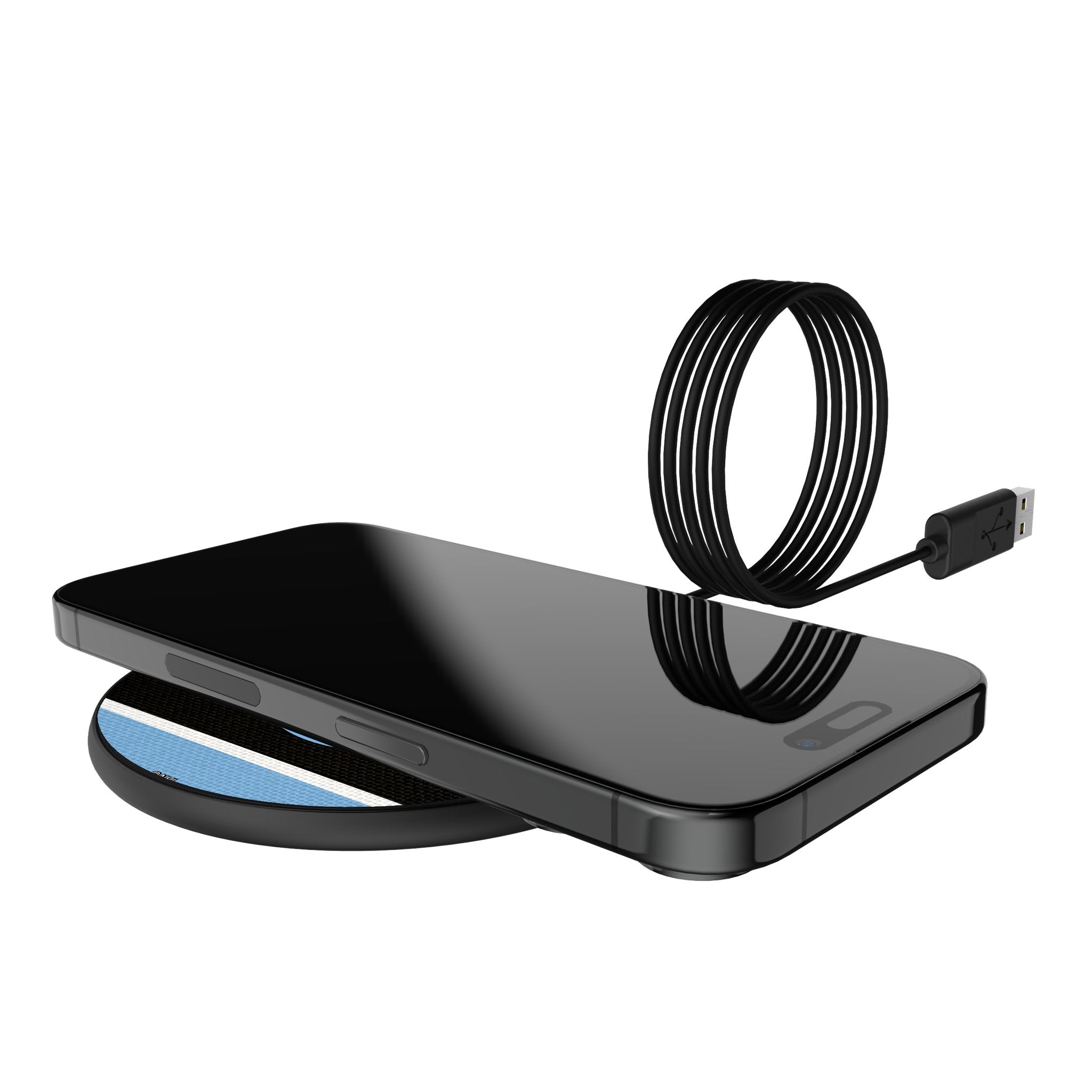Utah Mammoth Stripe 15-Watt Wireless Charger 5