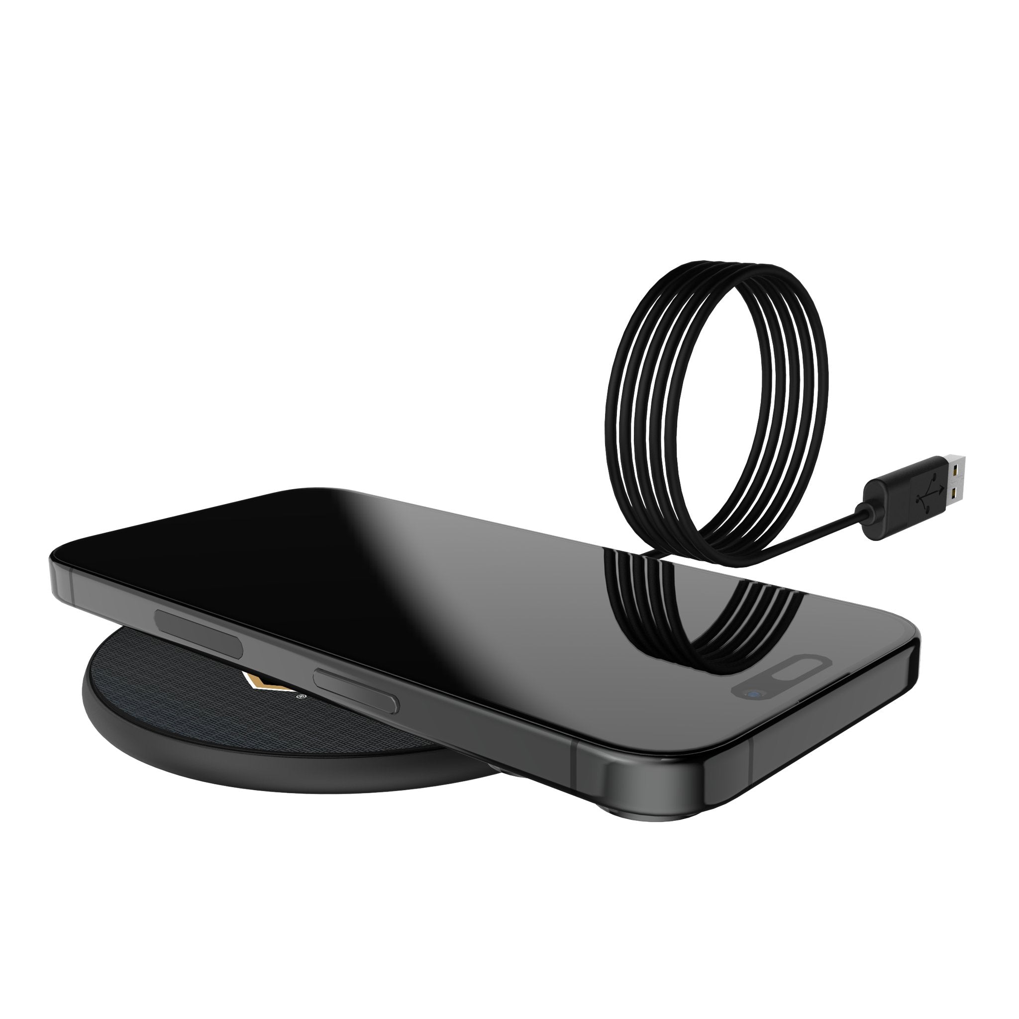 Vegas Golden Knights Linen 15-Watt Wireless Charger 5