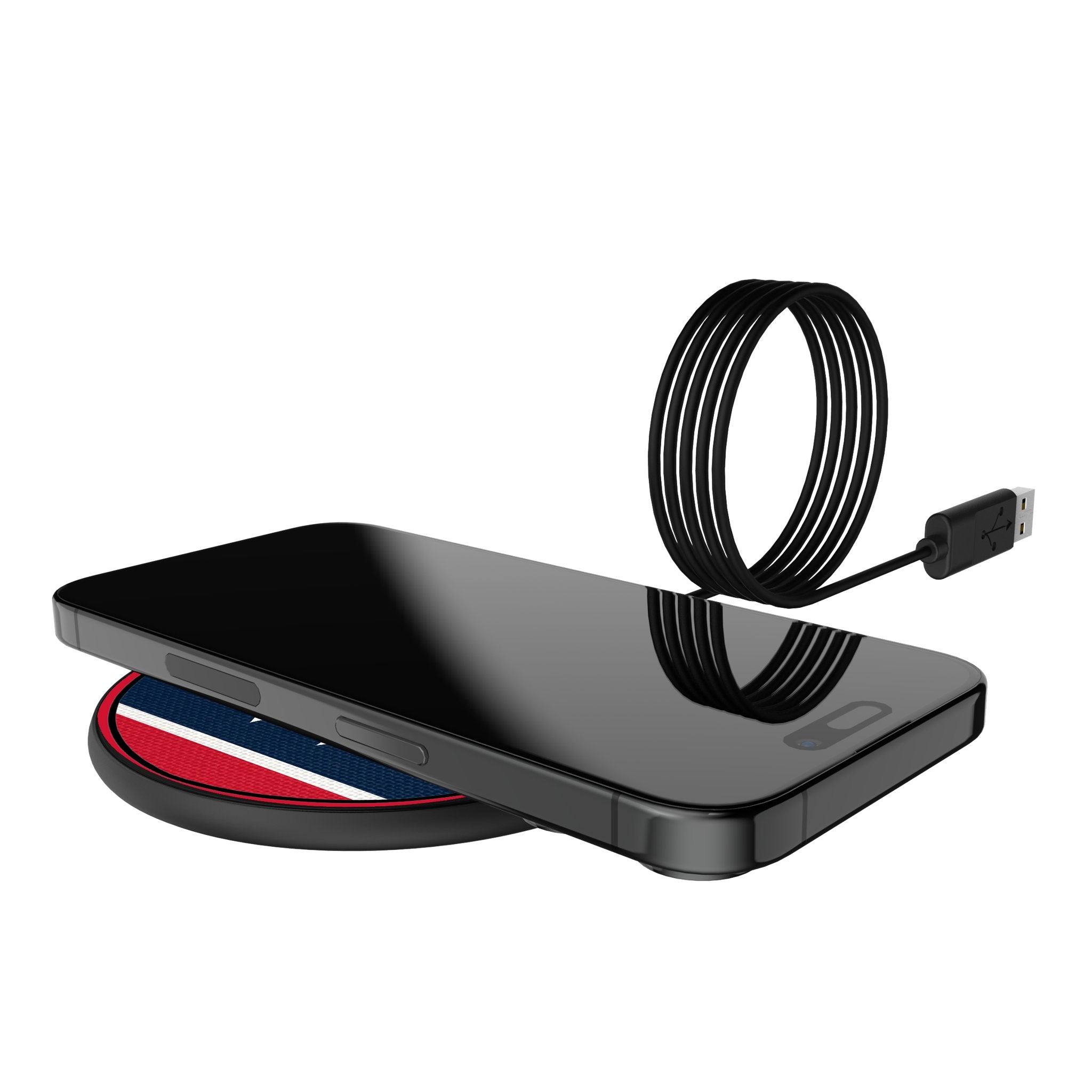 Washington Capitals Stripe 15-Watt Wireless Charger 5