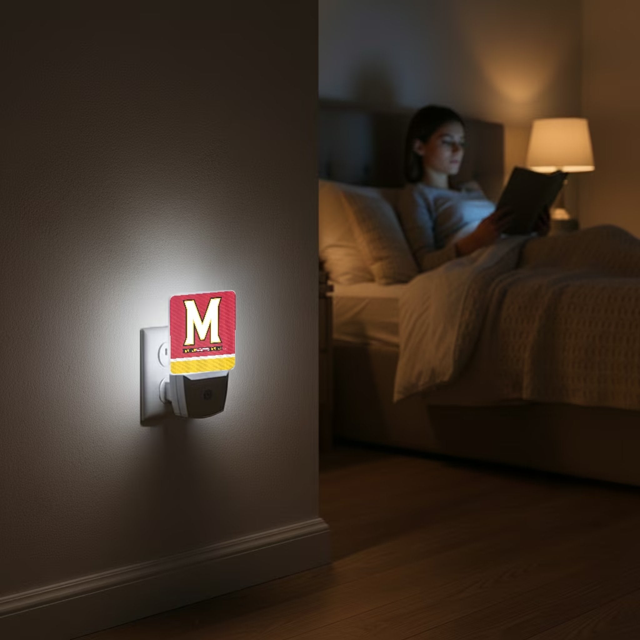 University of Maryland Terrapins Stripe Night Light 2-Pack 4
