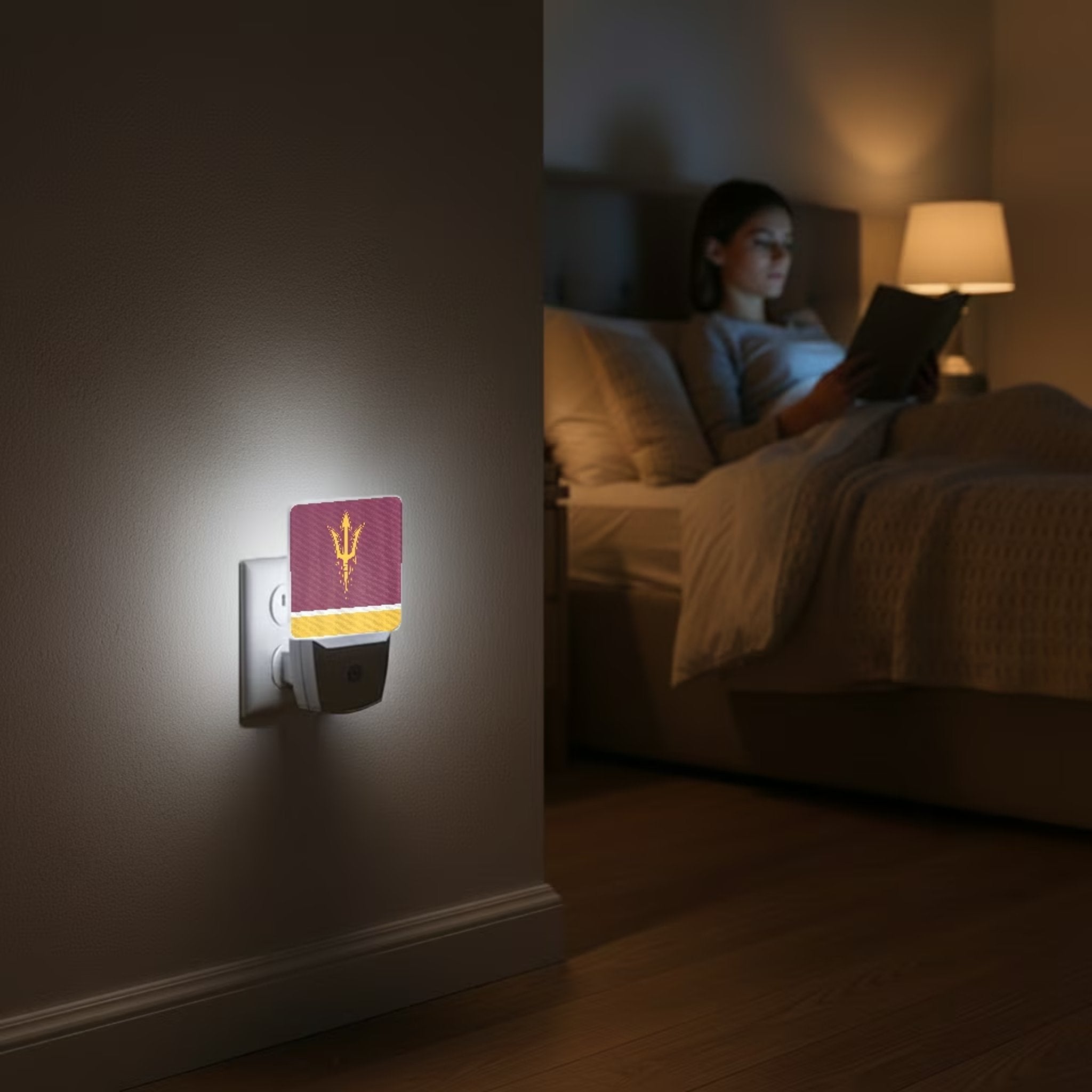 Arizona State University Sun Devils Stripe Night Light 2-Pack 4