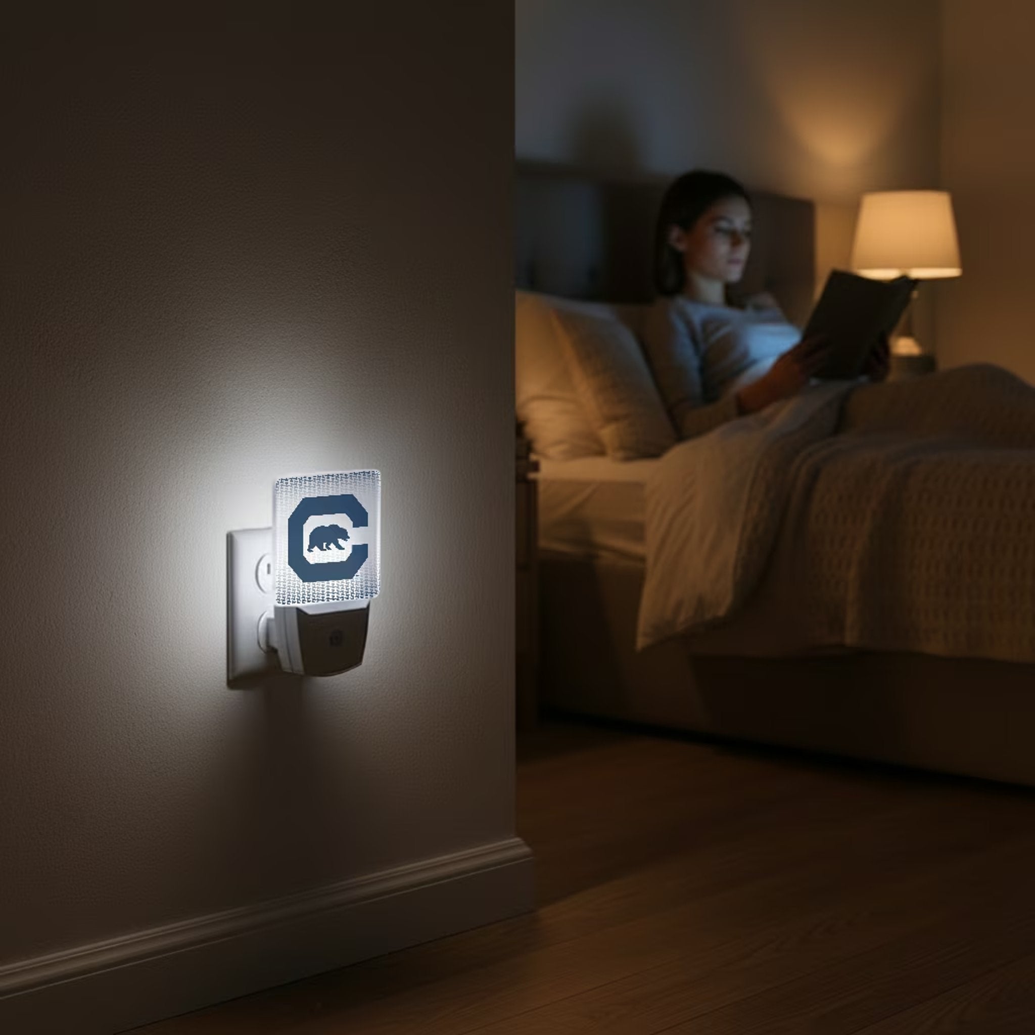 University of California Berkeley Golden Bears Linen Night Light 2-Pack 4