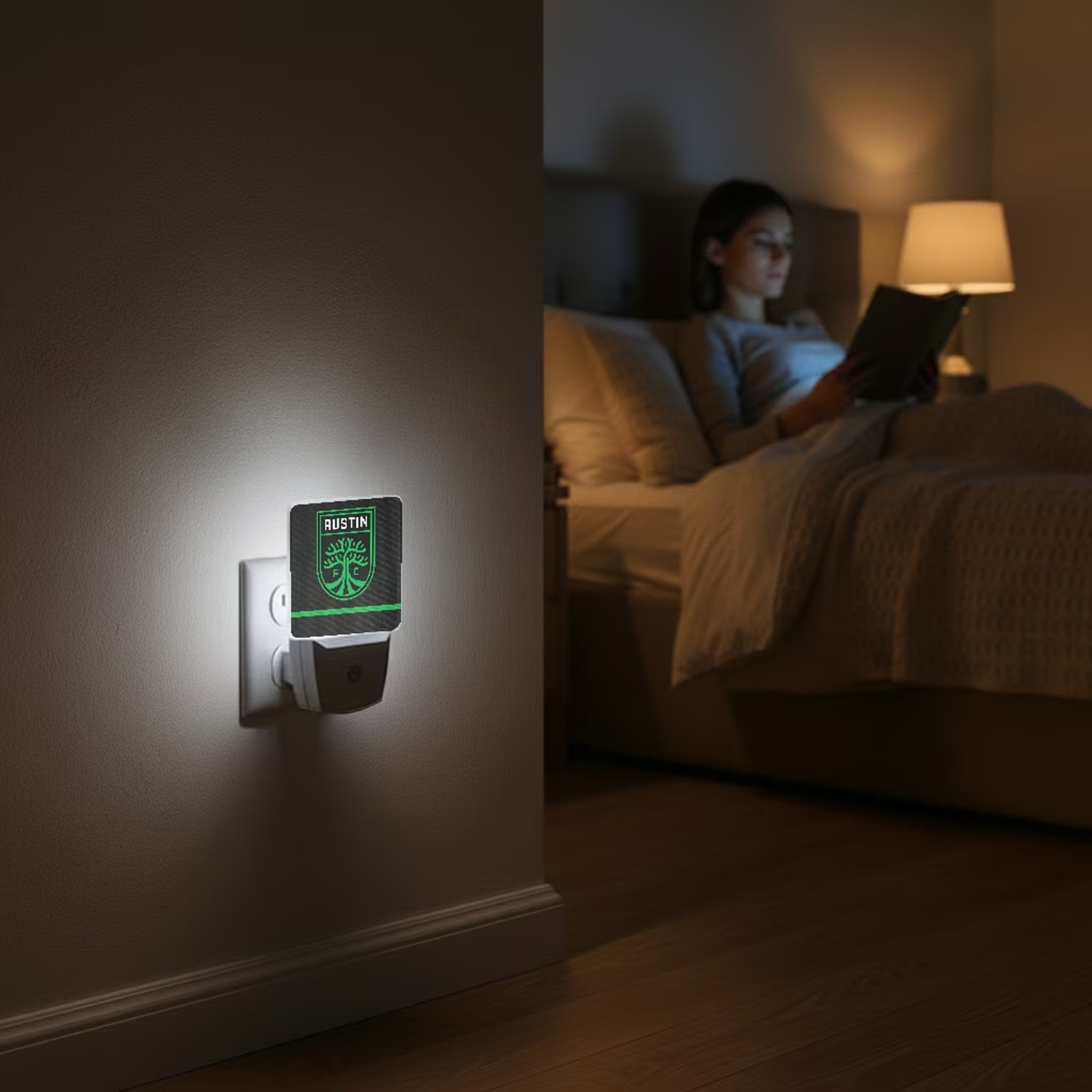 Austin FC Stripe Night Light 2-Pack 4