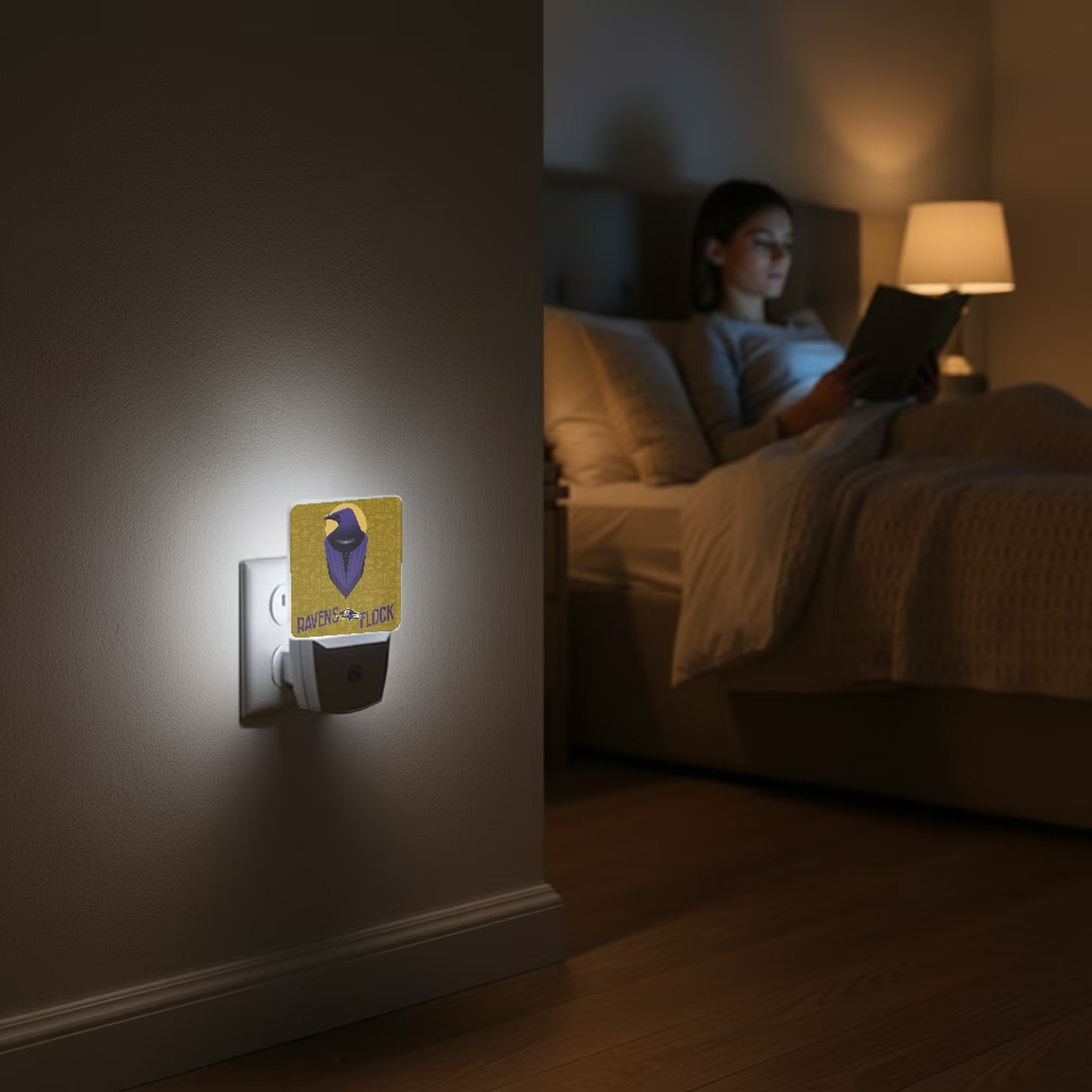 Baltimore Ravens 2024 Edition Night Light 2-Pack 3