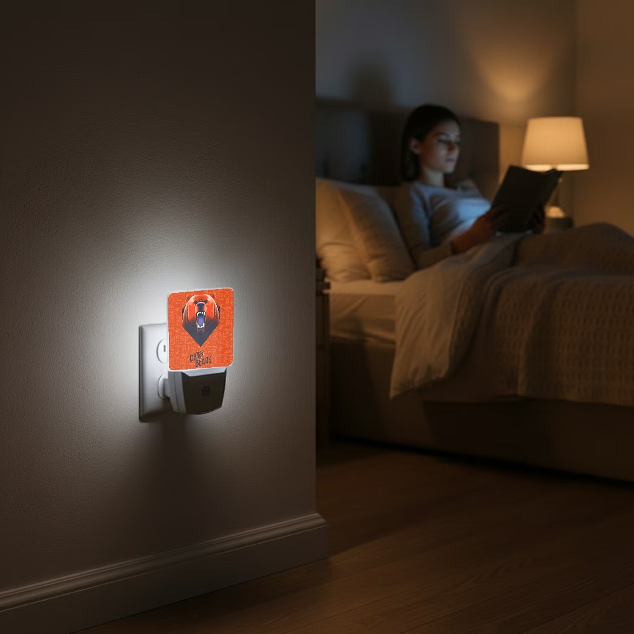 Chicago Bears 2024 Edition Night Light 2-Pack 4