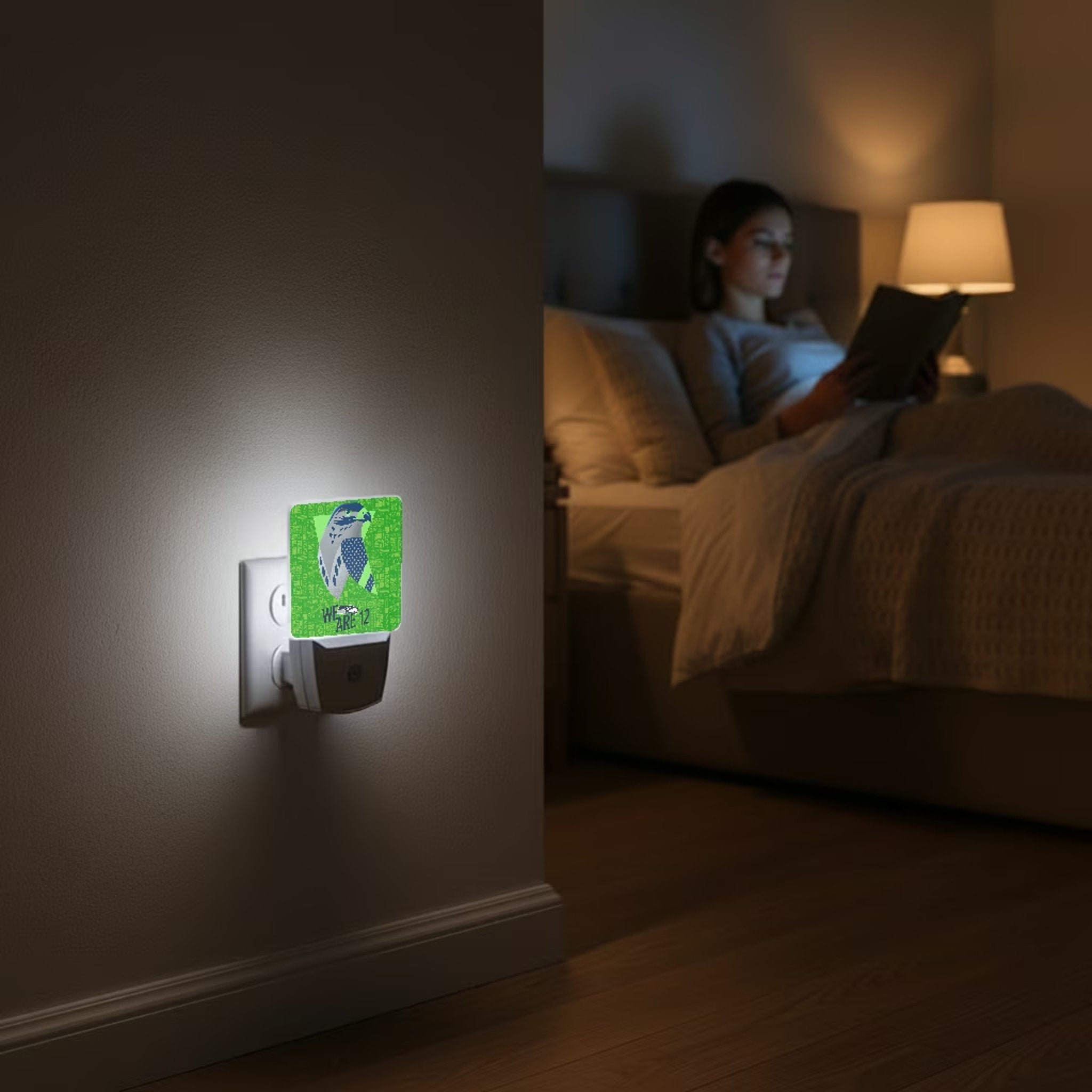 Seattle Seahawks 2024 Edition Night Light 2-Pack 4