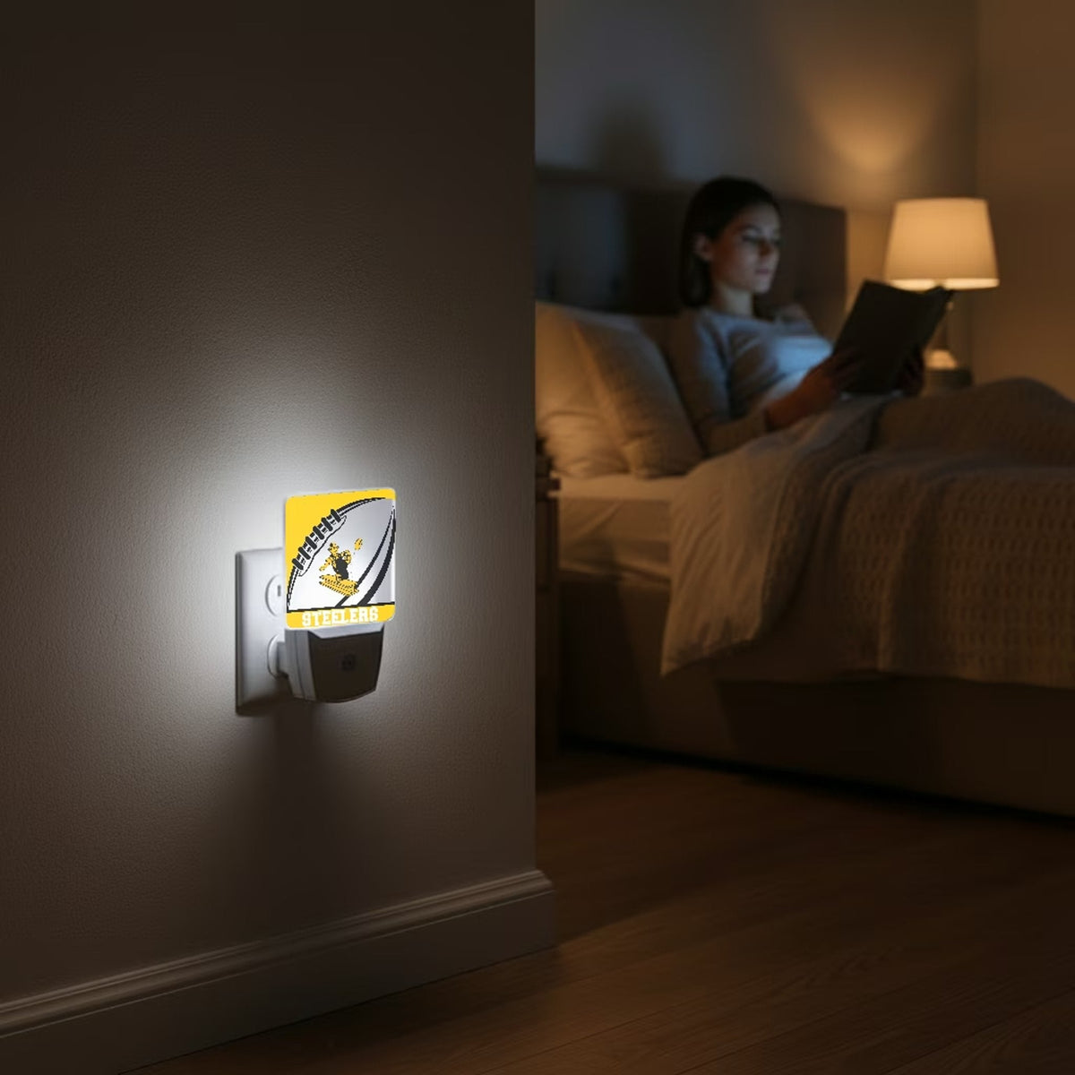 Pittsburgh Steelers 1961 Historic Collection Passtime Night Light 2-Pack 4