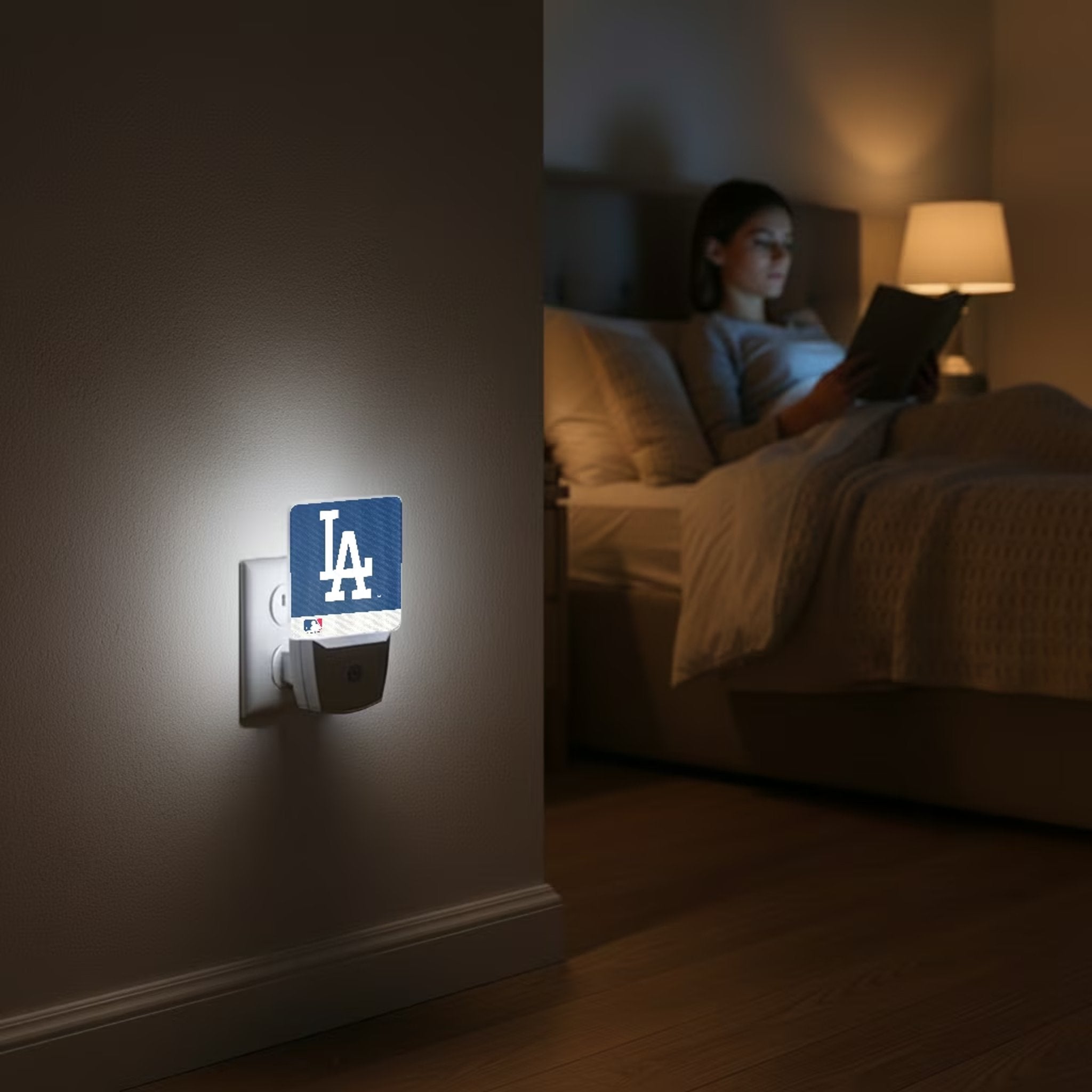 LA Dodgers Stripe Night Light 2-Pack 4