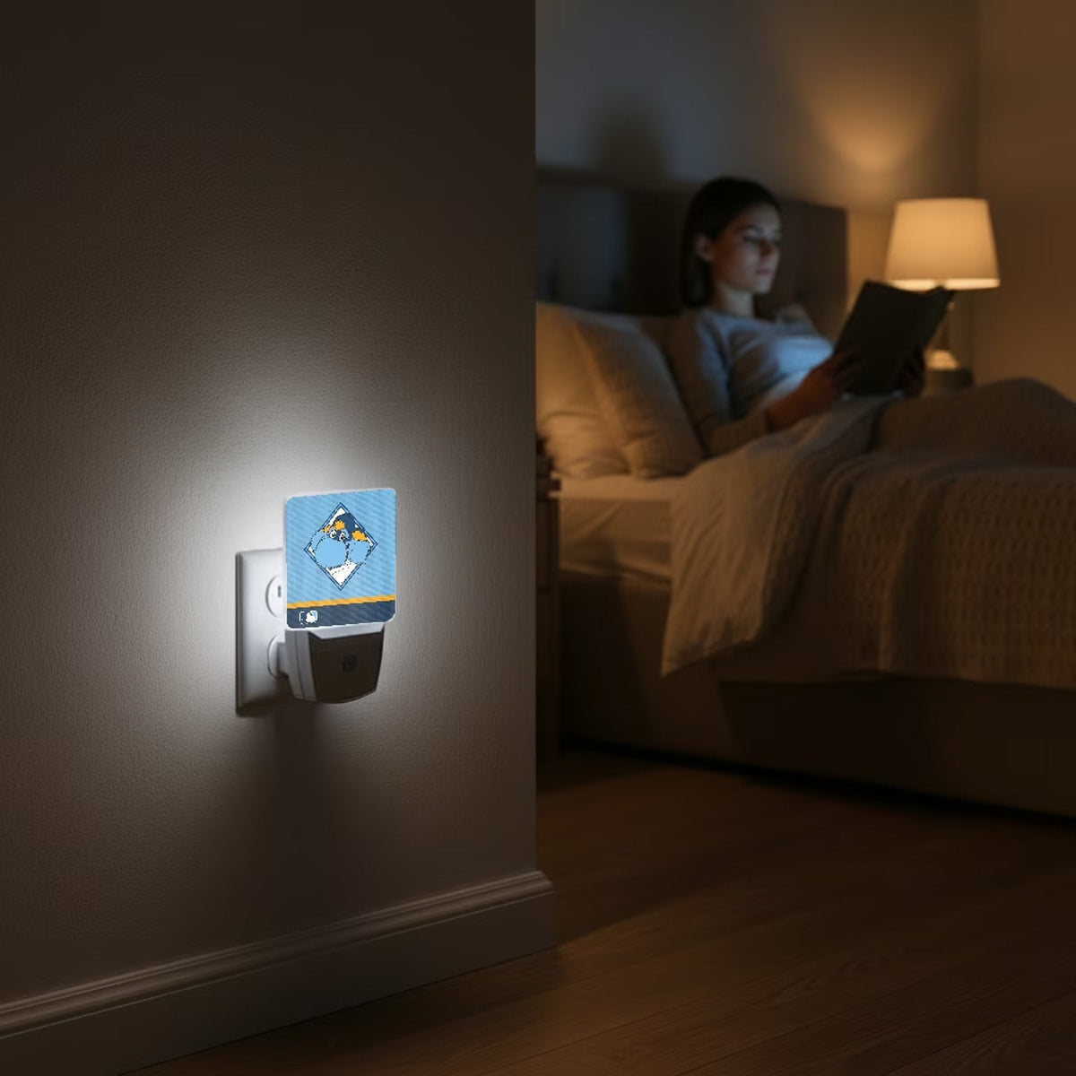 Tampa Bay Rays Stripe Night Light 2-Pack 4