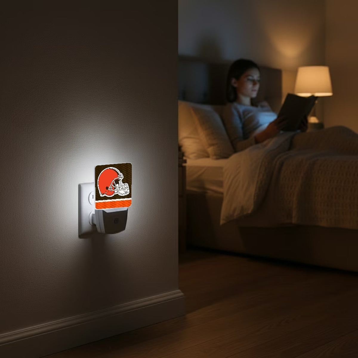 Cleveland Browns Stripe Night Light 2-Pack 4