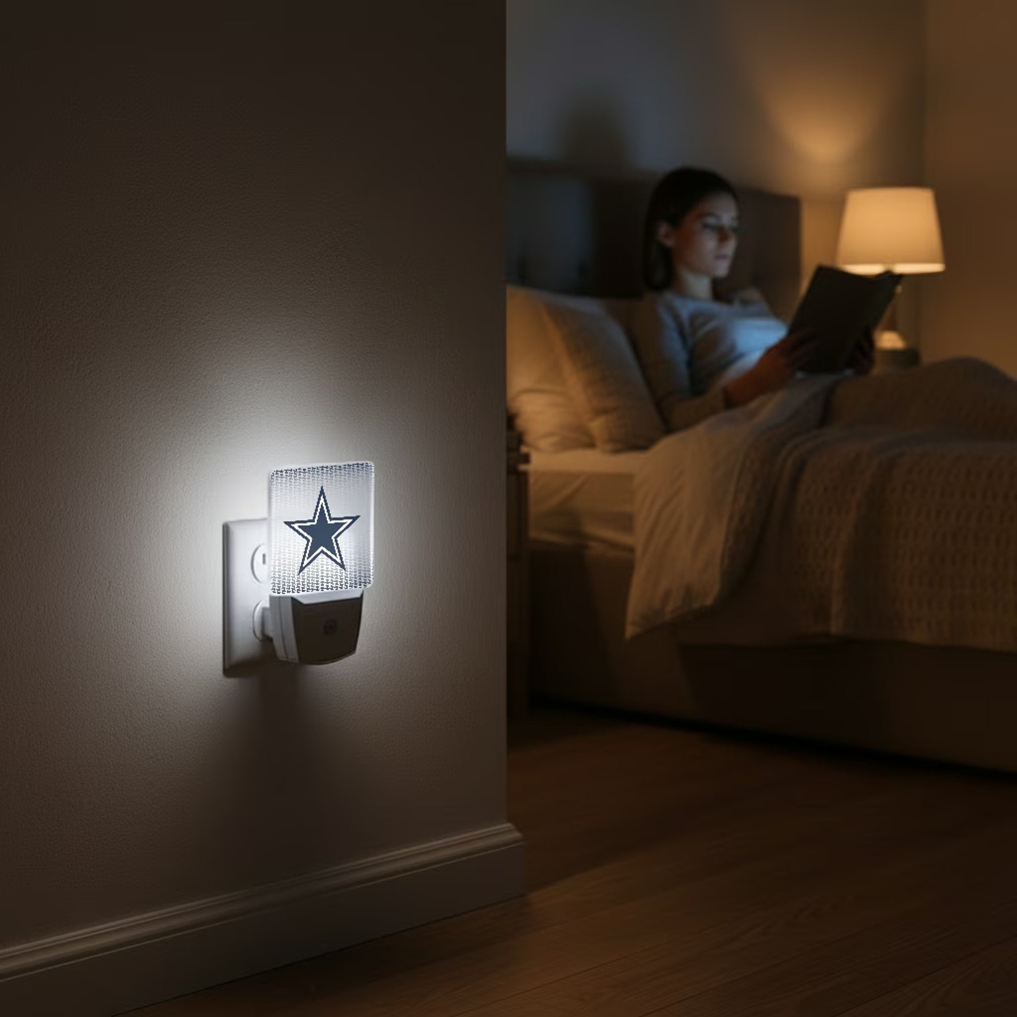 Dallas Cowboys Linen Night Light 2-Pack 4
