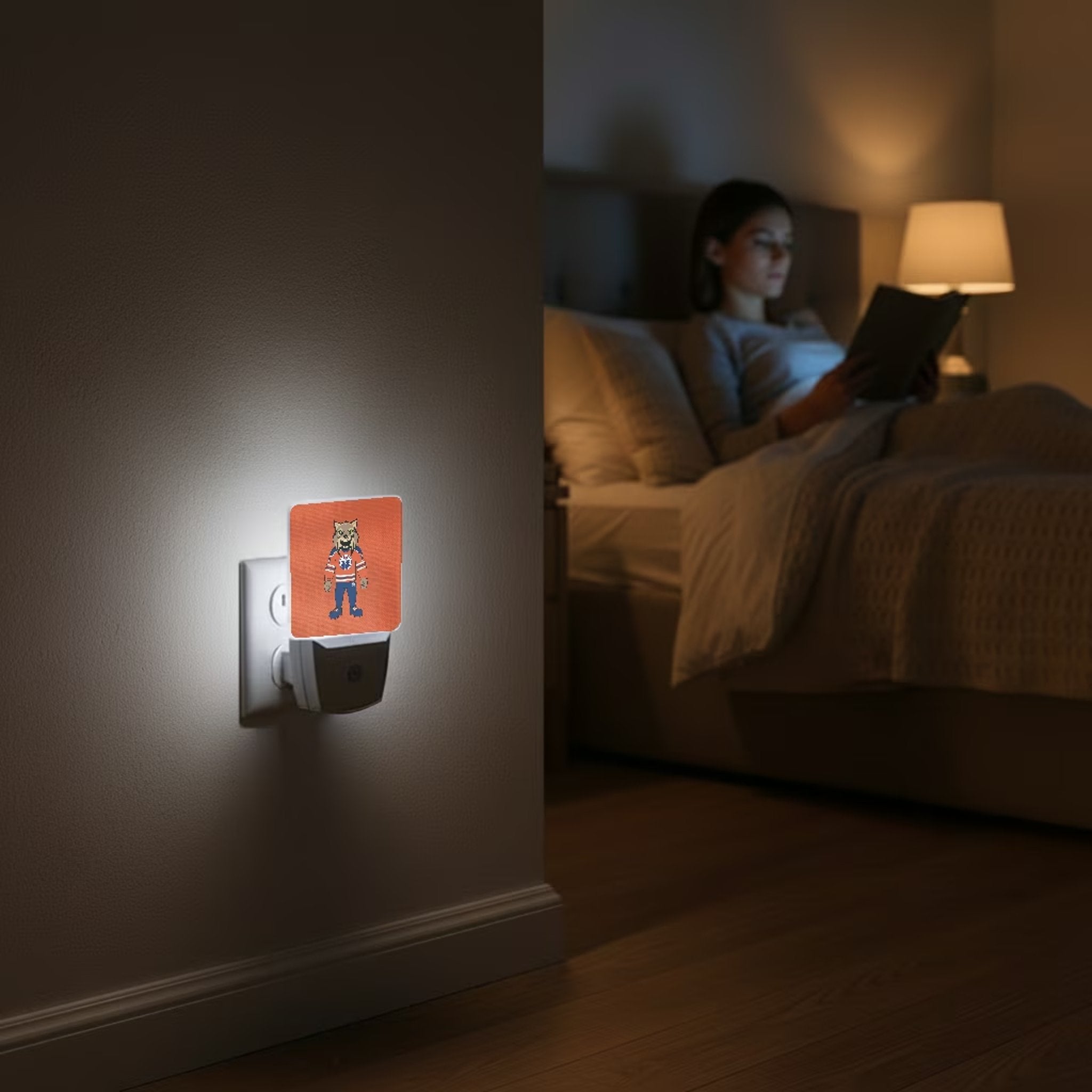 Edmonton Oilers Solid Night Light 2-Pack 4