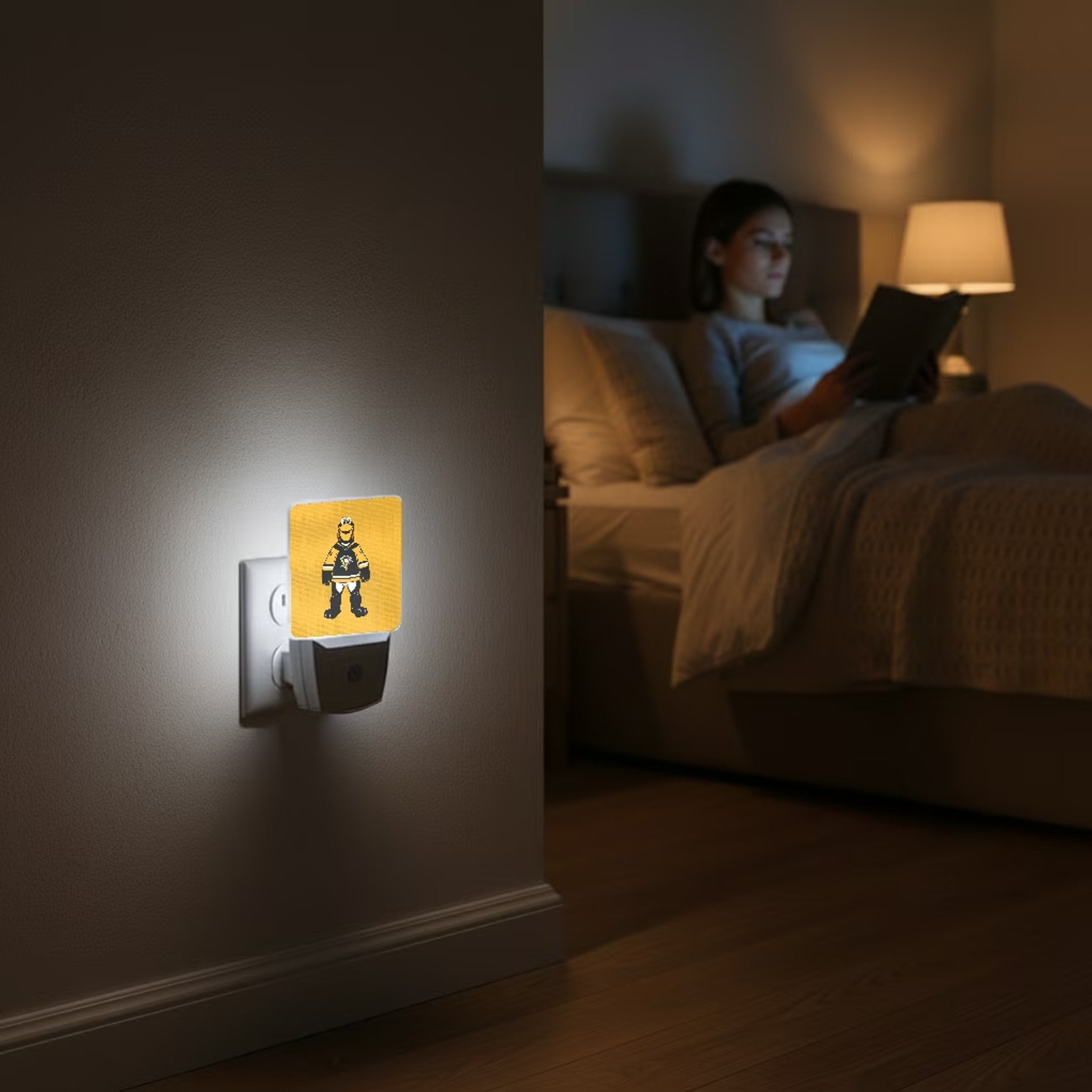 Pittsburgh Penguins Solid Night Light 2-Pack 4