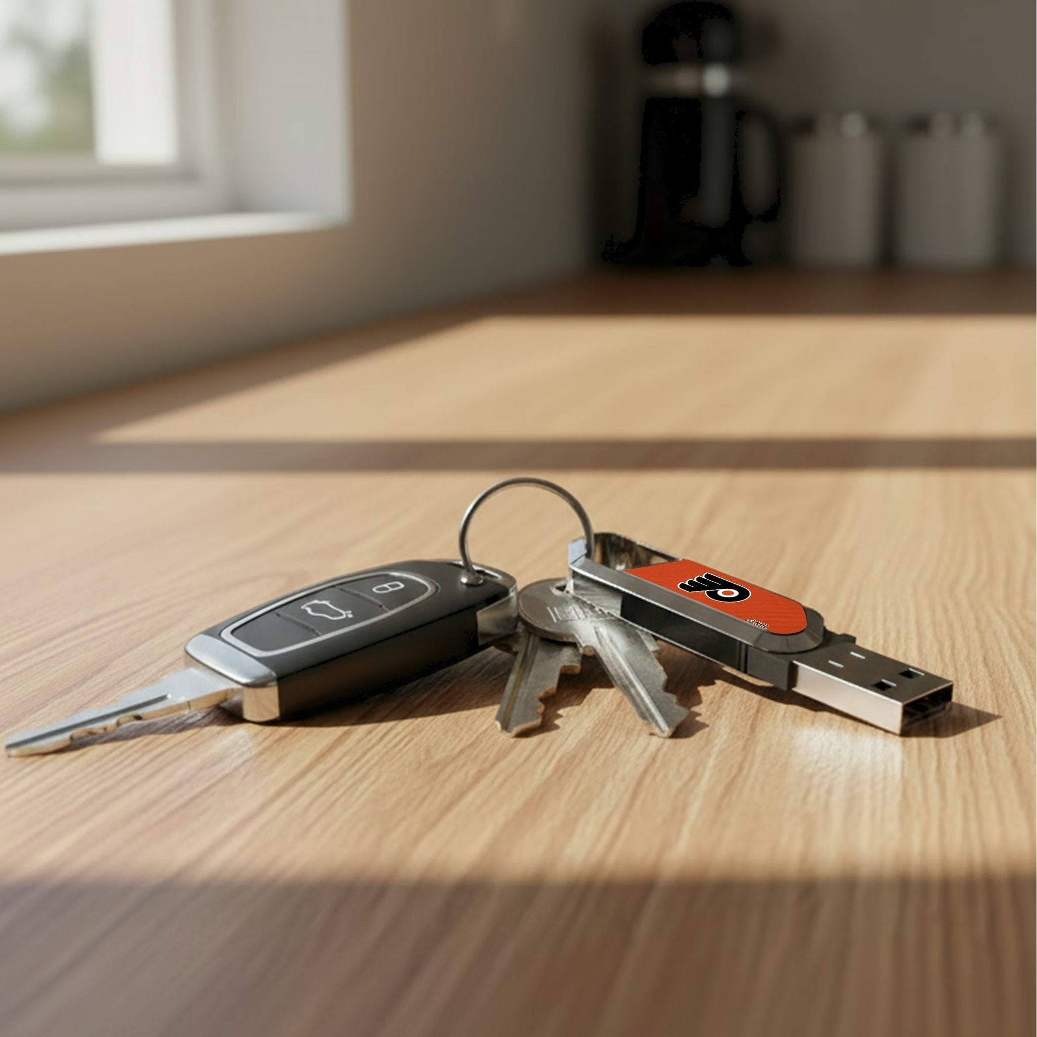Philadelphia Flyers Solid USB 64GB Clip Style Flash Drive 4