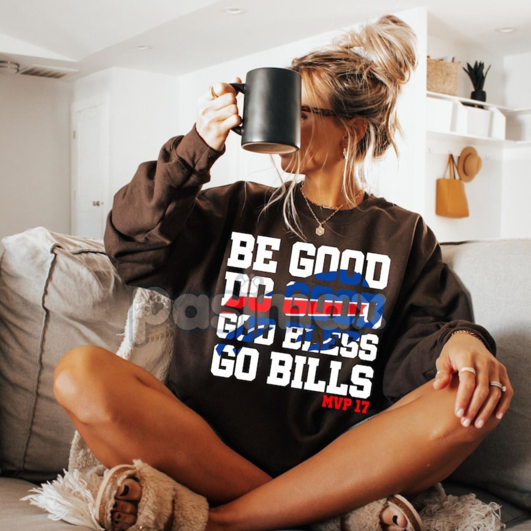 Josh Allen MVP 17 Sweatshirt – Buffalo Bills Fan Apparel 5