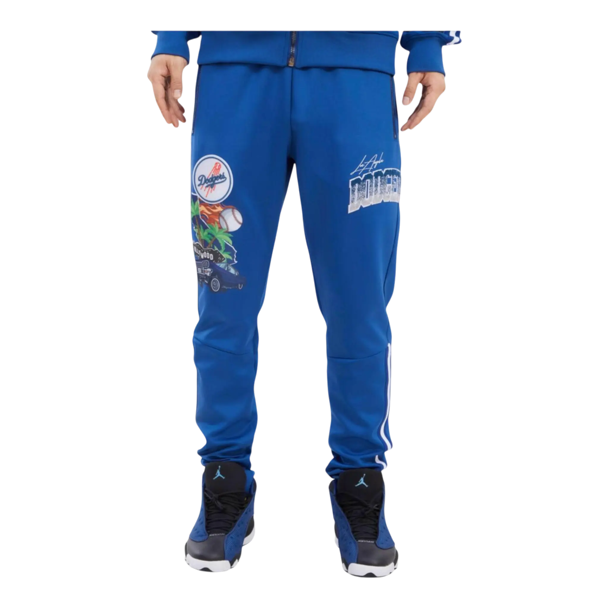 Pro Standard Los Angeles Dodgers Home Town Men Track Pants Dodger Blue 1