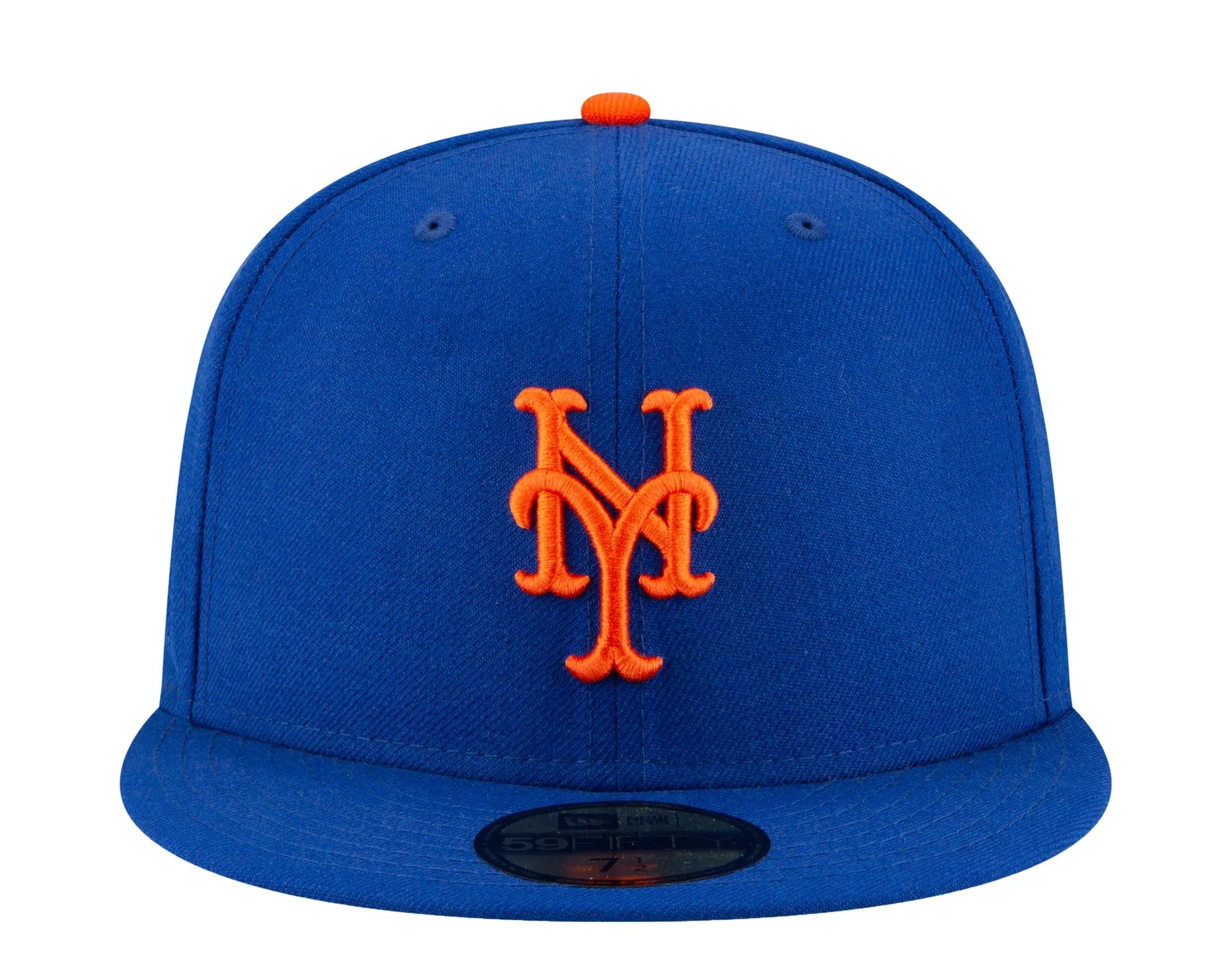 New Era 59Fifty Men New York Mets Icy 2013 ASG Side Patch Fitted Hat Royal/Baby Blue 2