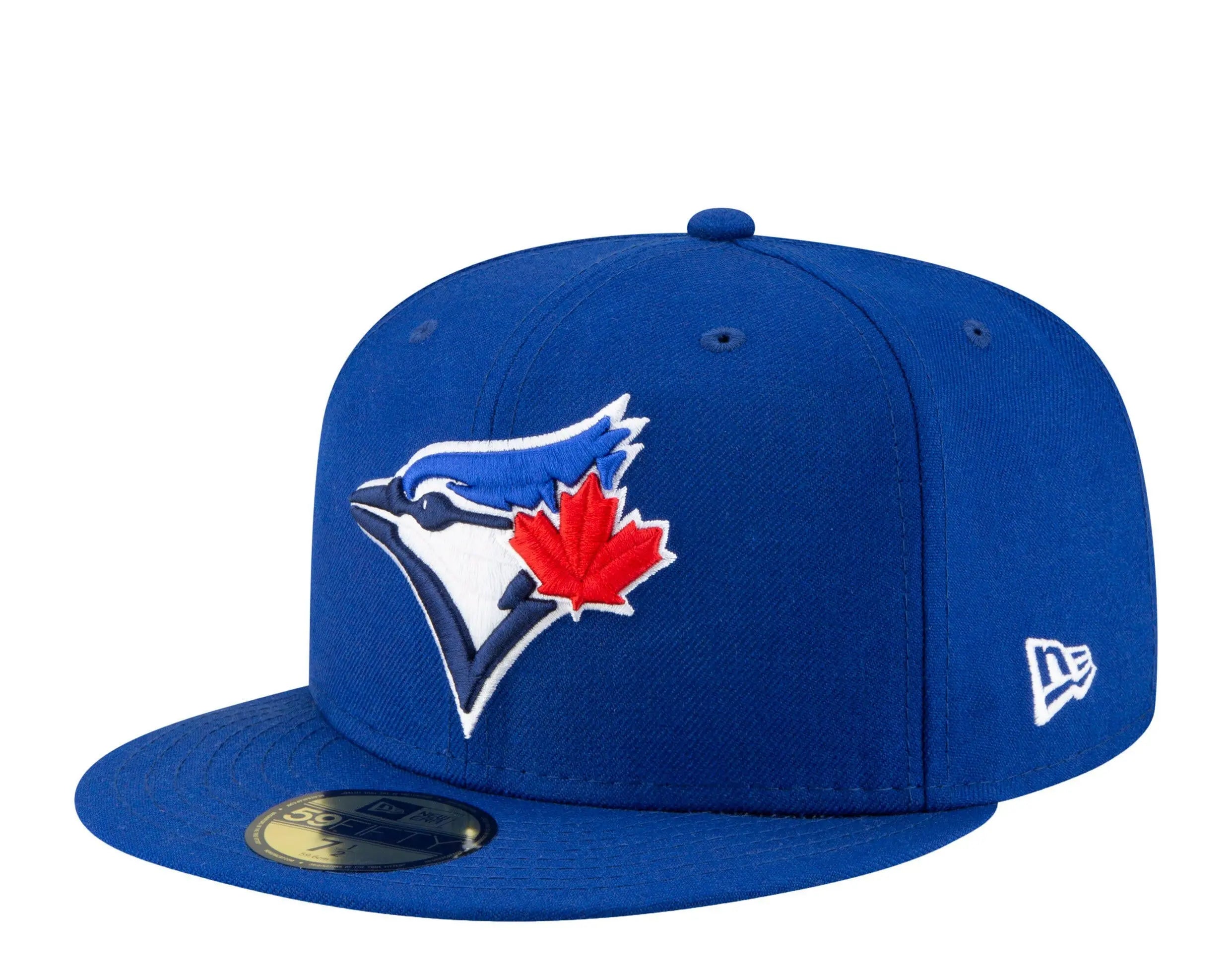 New Era 59Fifty Men Toronto Blue Jays Icy 1991 ASG Side Patch Fitted Hat Royal/Baby Blue 3