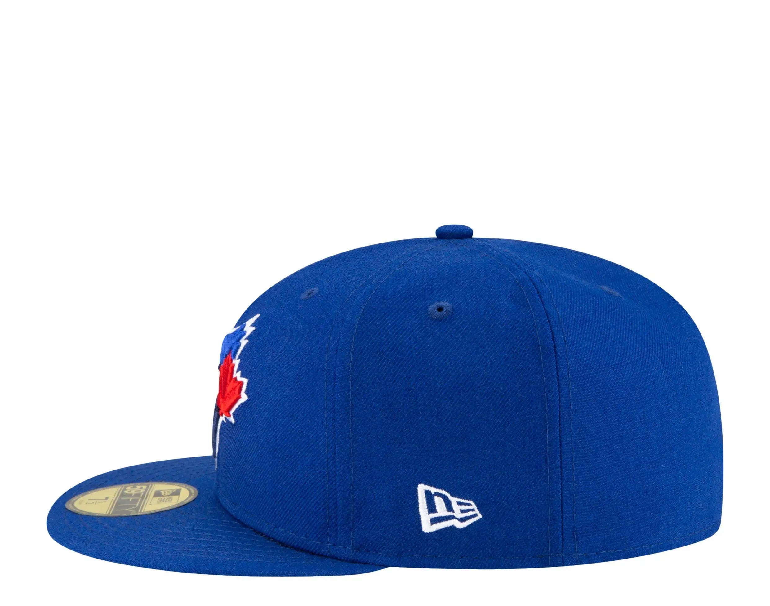 New Era 59Fifty Men Toronto Blue Jays Icy 1991 ASG Side Patch Fitted Hat Royal/Baby Blue 5