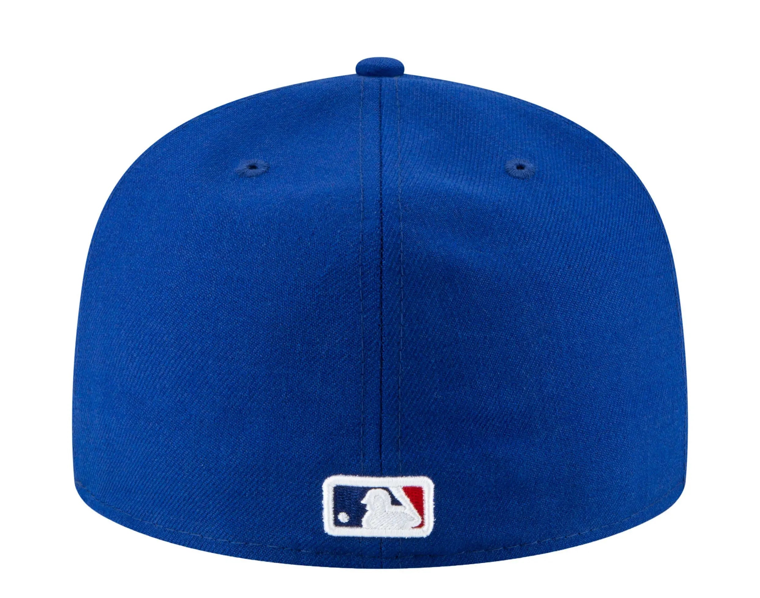 New Era 59Fifty Men Toronto Blue Jays Icy 1991 ASG Side Patch Fitted Hat Royal/Baby Blue 6