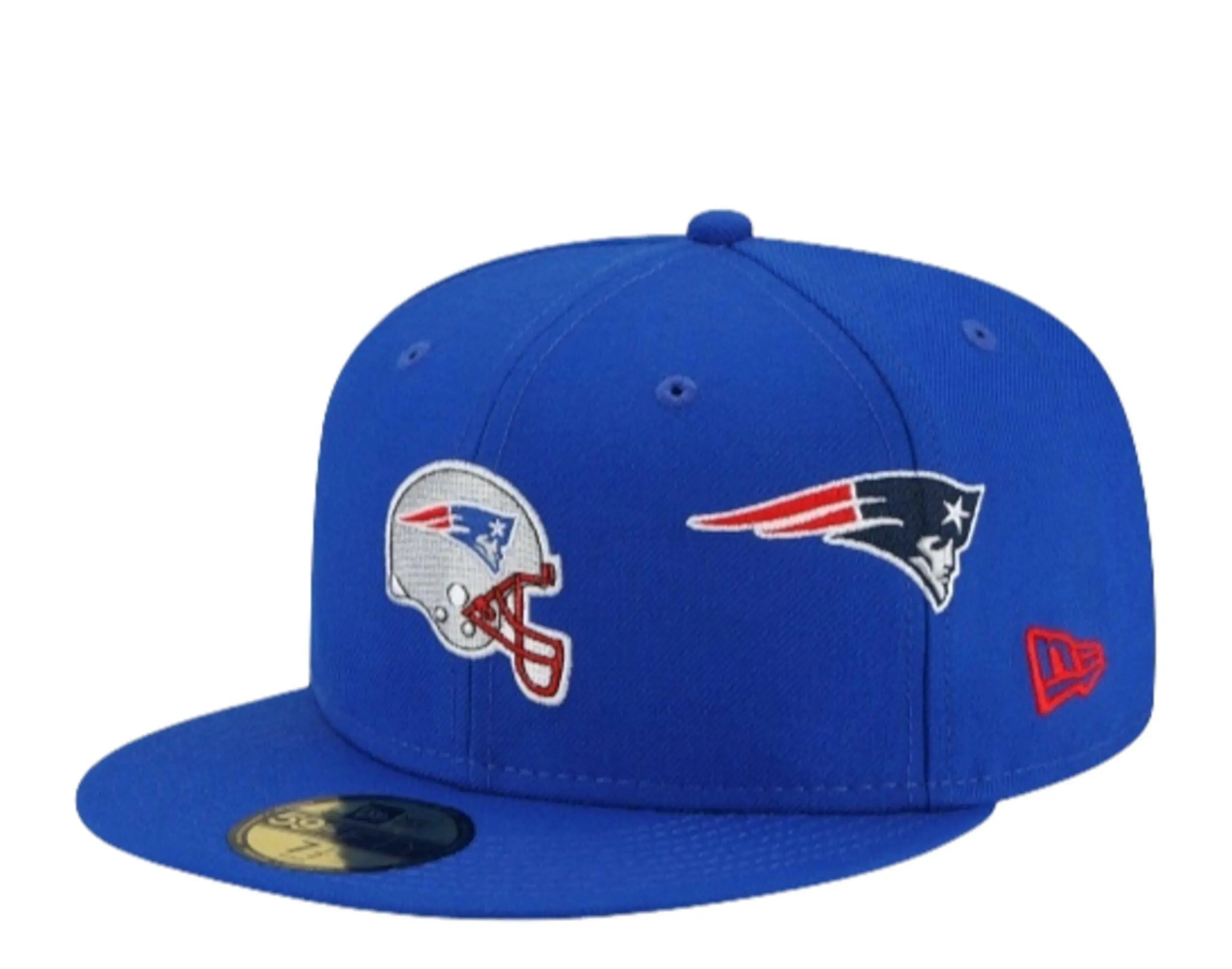 New Era x Just Don 59Fifty Men New England Patriots Fitted Hat Royal Blue 3