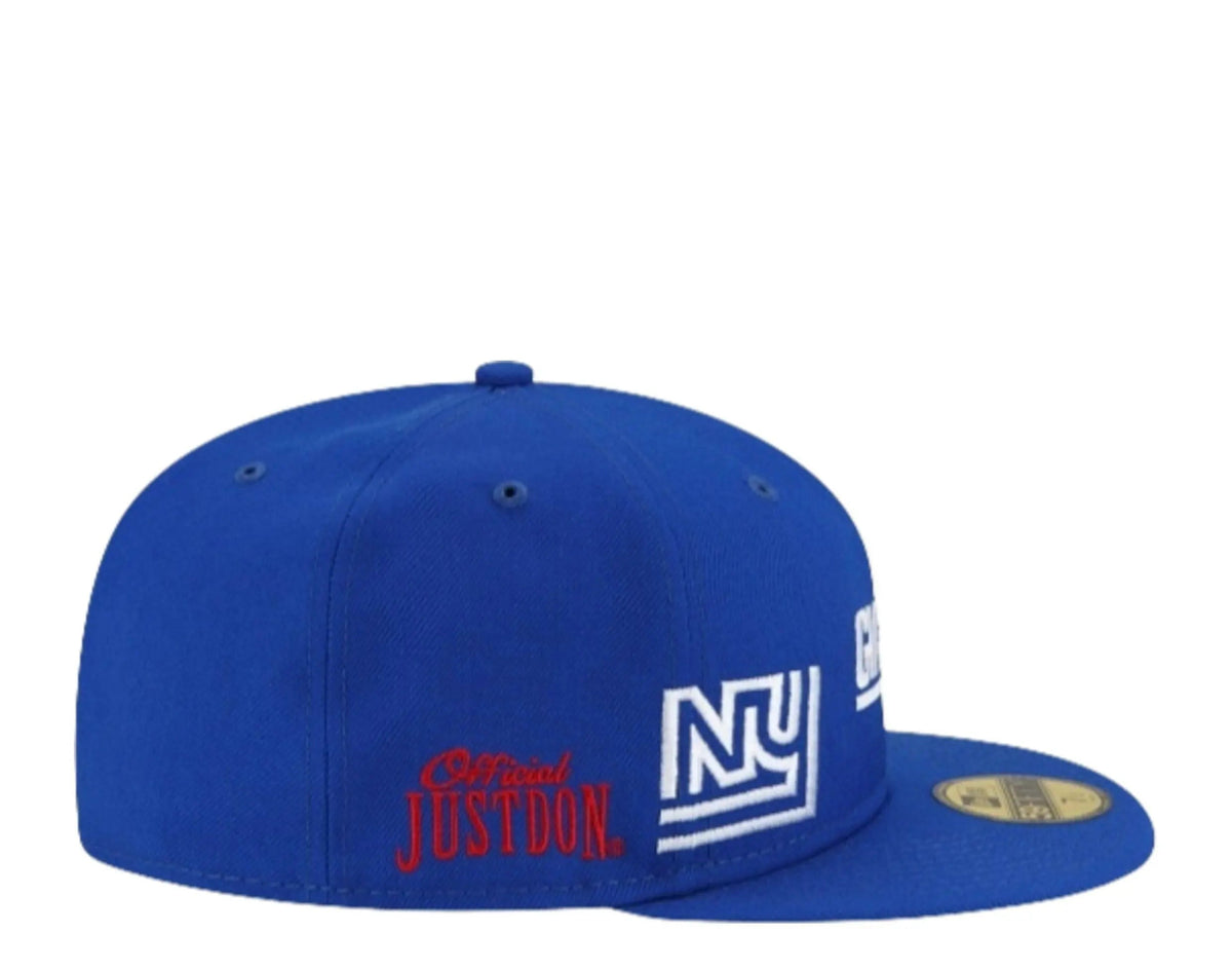 New Era x Just Don 59Fifty Men New York Giants Fitted Hat Navy 4