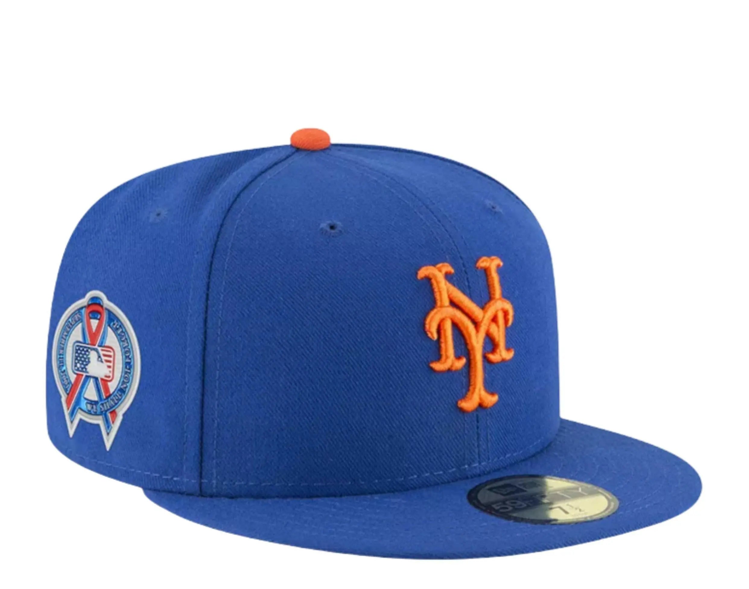 New Era 59Fifty Men New York Mets 9/11 Memorial Fitted Hat Royal 1