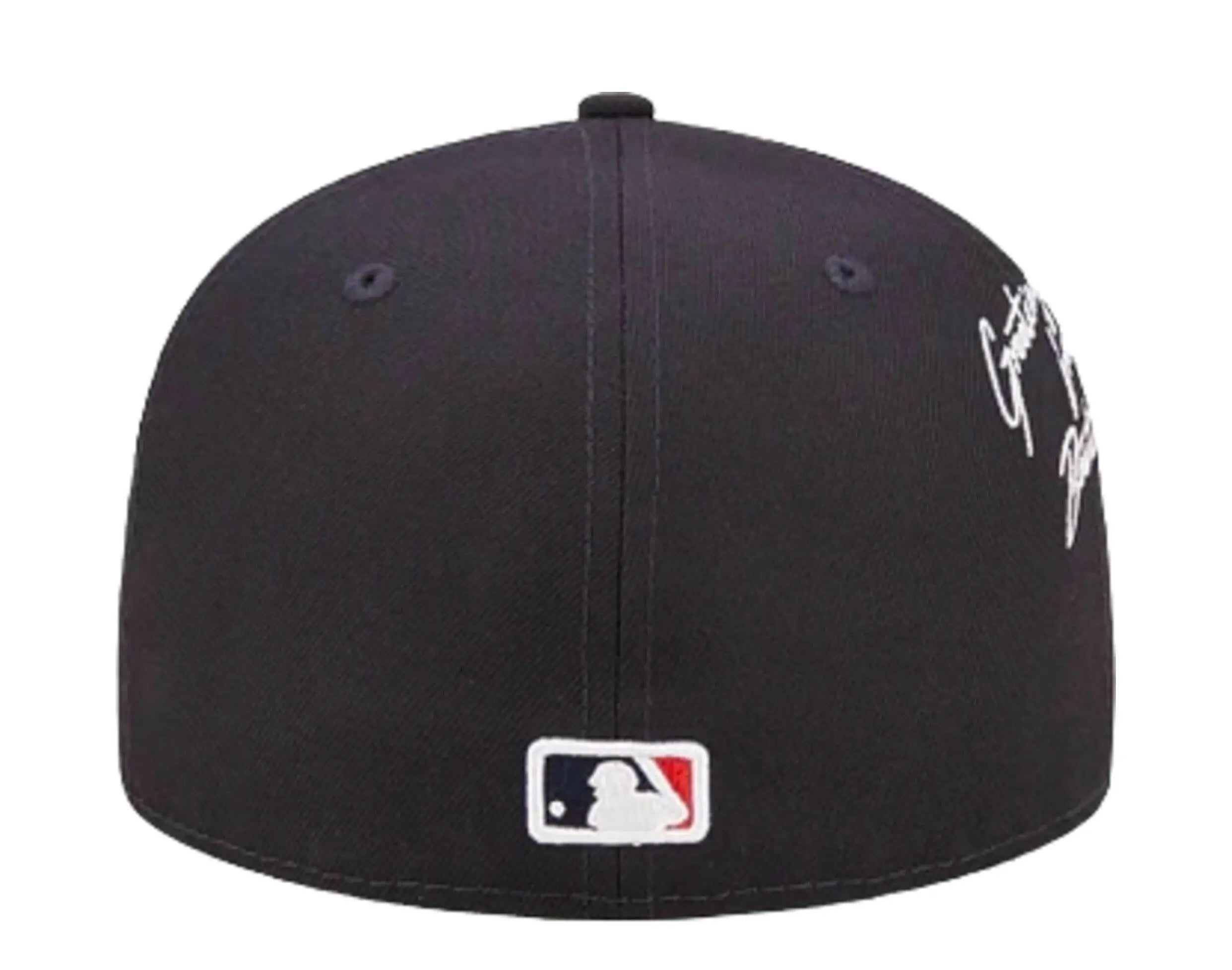 New Era 59Fifty MLB Boston Red Sox Cloud Icon Fitted Hat Navy 5