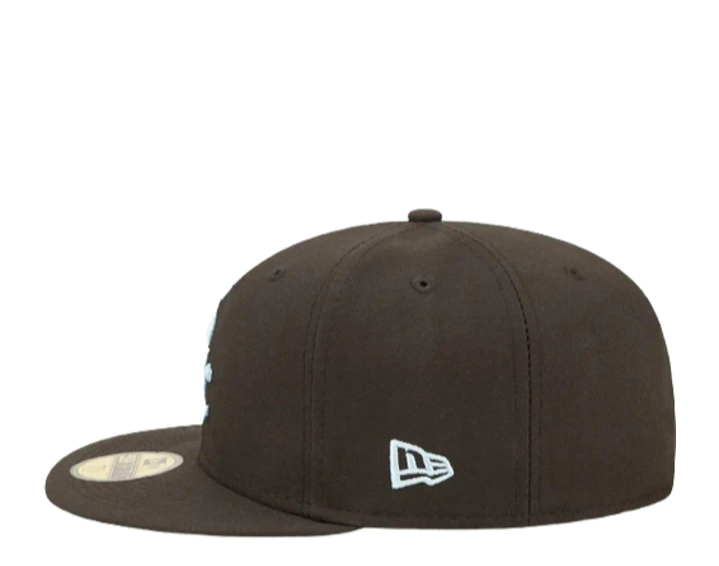 New Era Cloud Under 59Fifty Chicago White Sox Men Fitted Hat Black 7