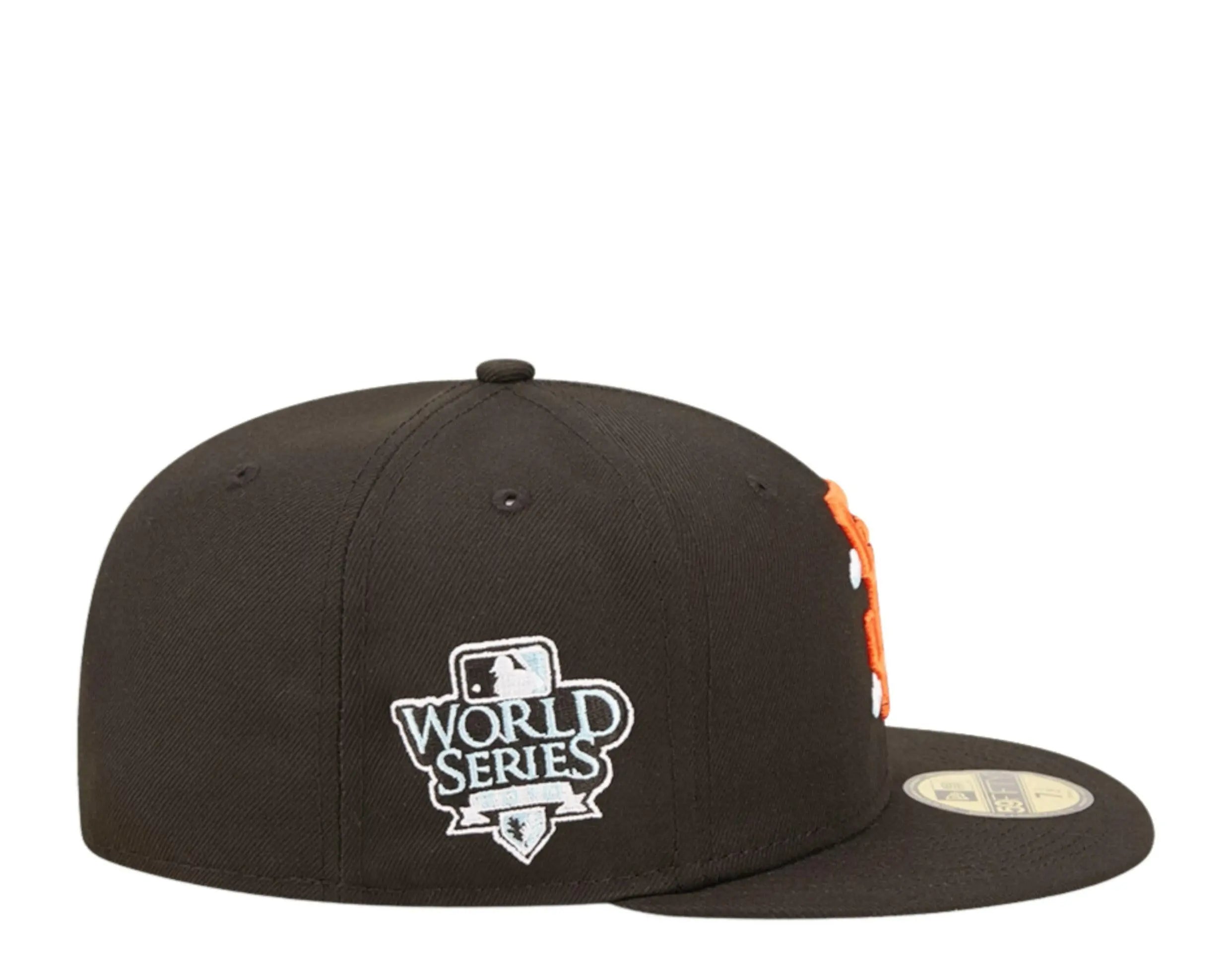 New Era 59Fifty MLB San Francisco Giants Comic Cloud Fitted Hat Black 4