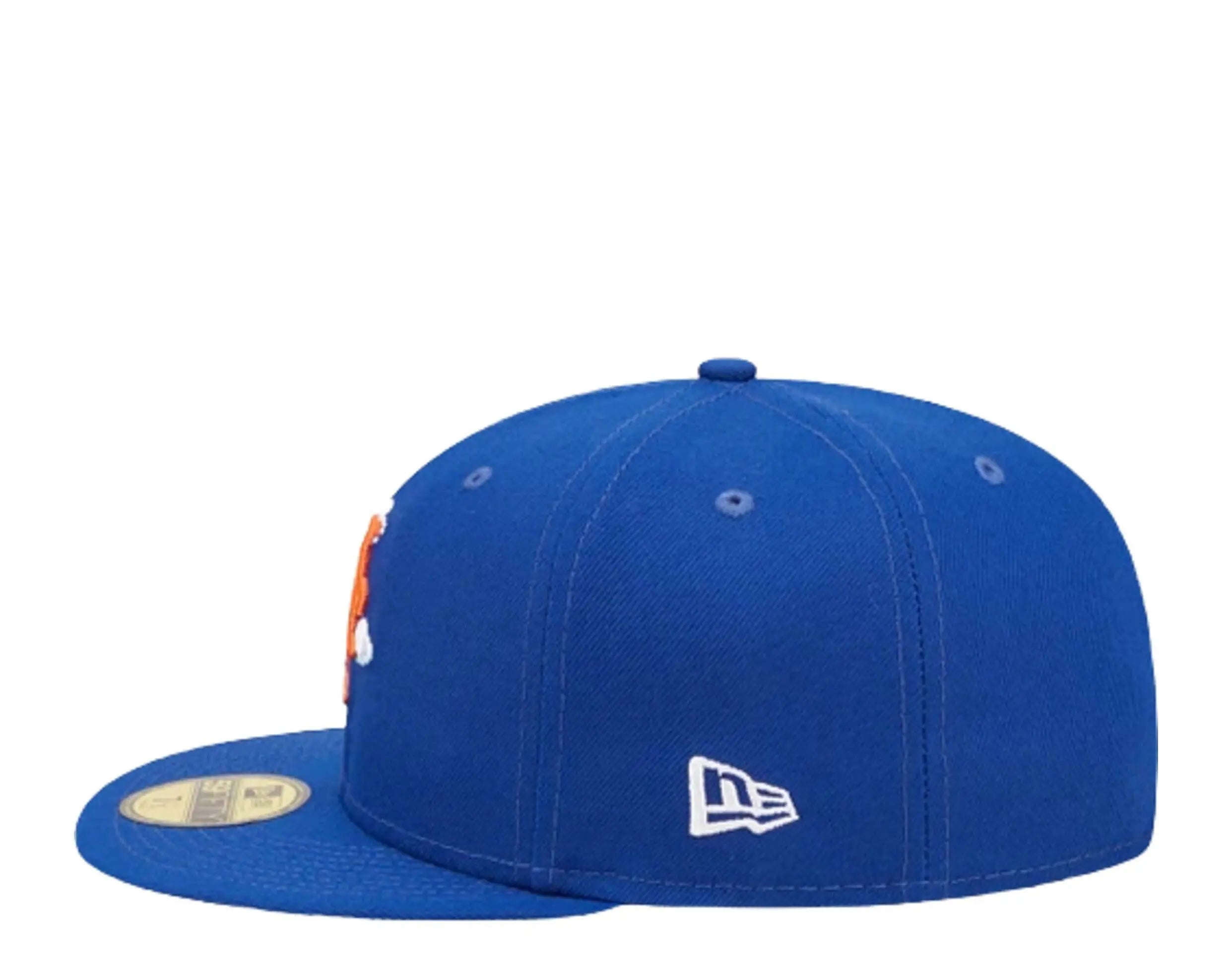 New Era 59Fifty MLB New York Mets Comic Cloud Fitted Hat Blue 7